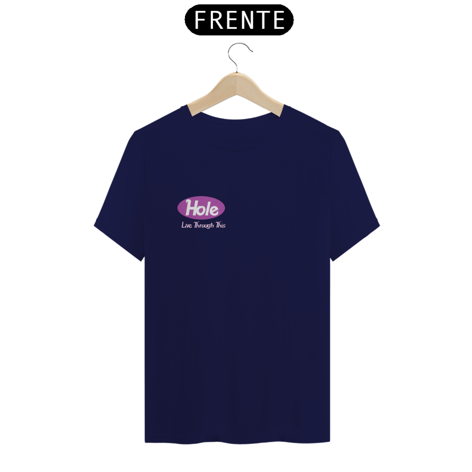 Camiseta Hole - Live Through This Logo Pocket