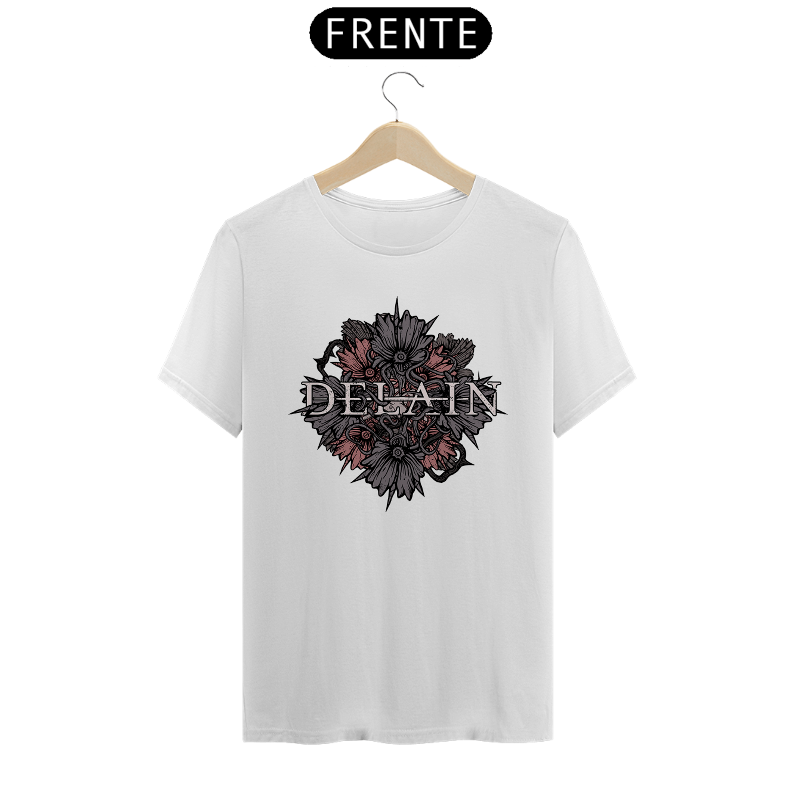 Camiseta Delain - Flowers