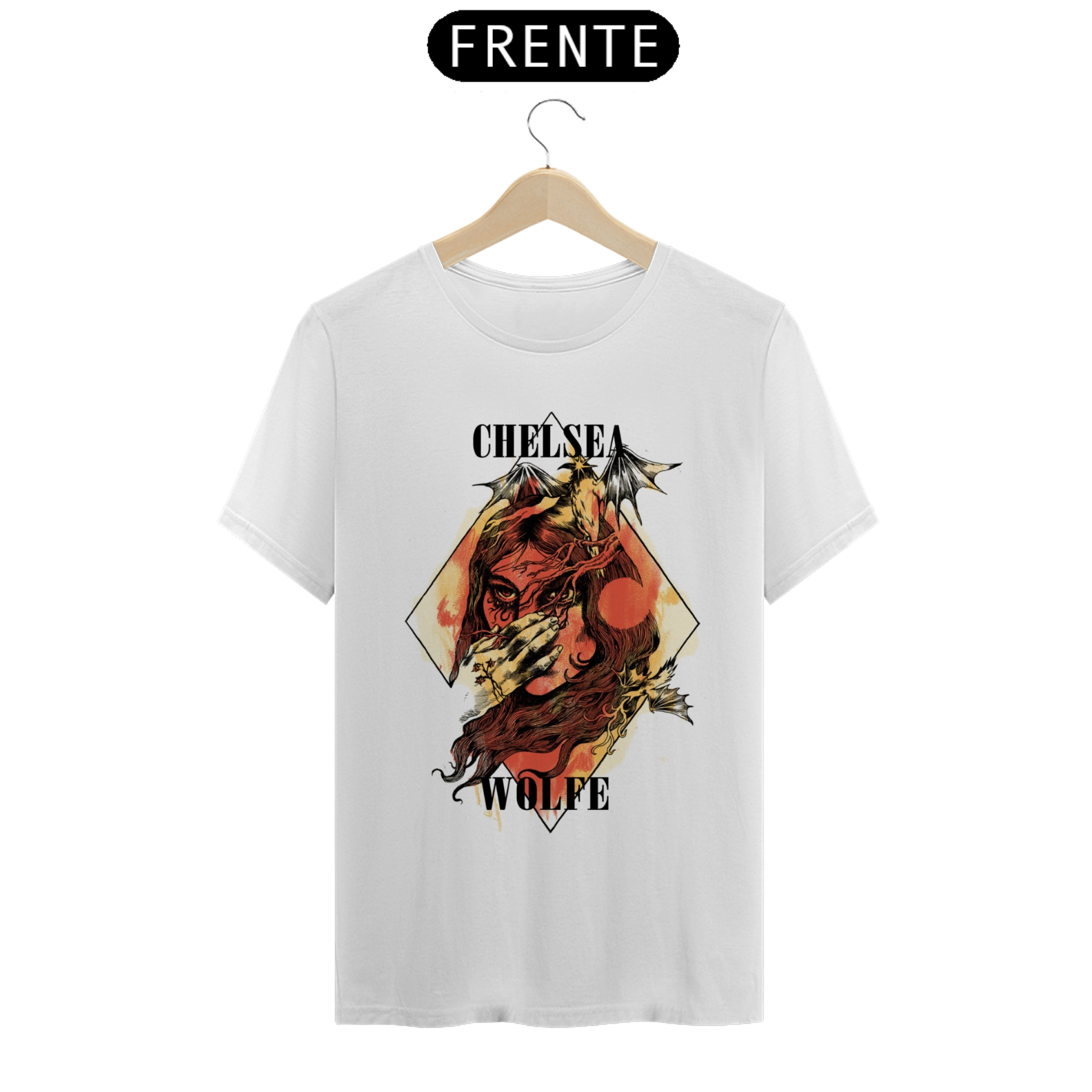 Camiseta Chelsea Wolfe - Dragons