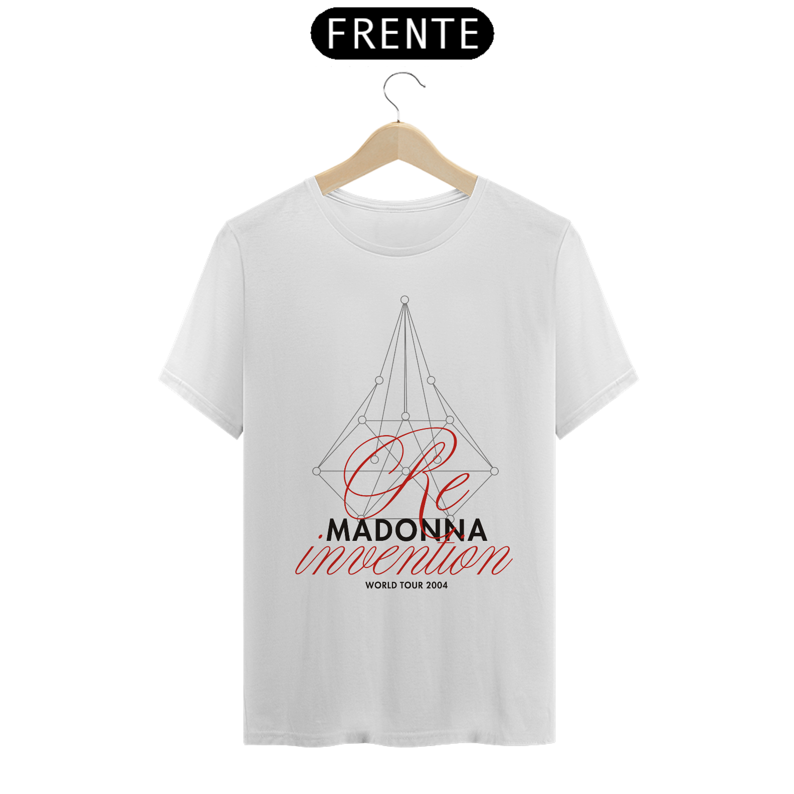 Camiseta Madonna - Re-Invention Tour