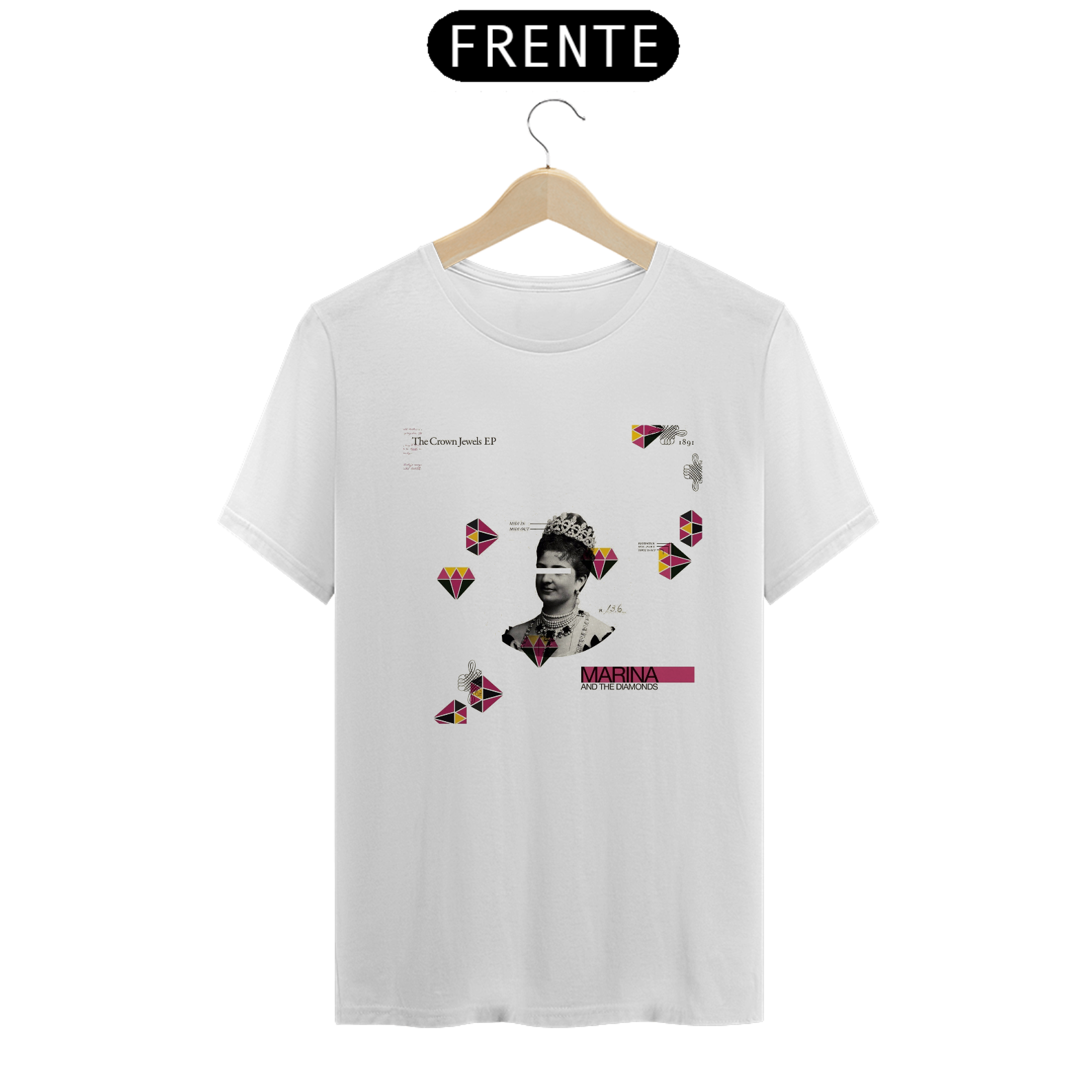 Camiseta Marina And The Diamonds - The Crown Jewels