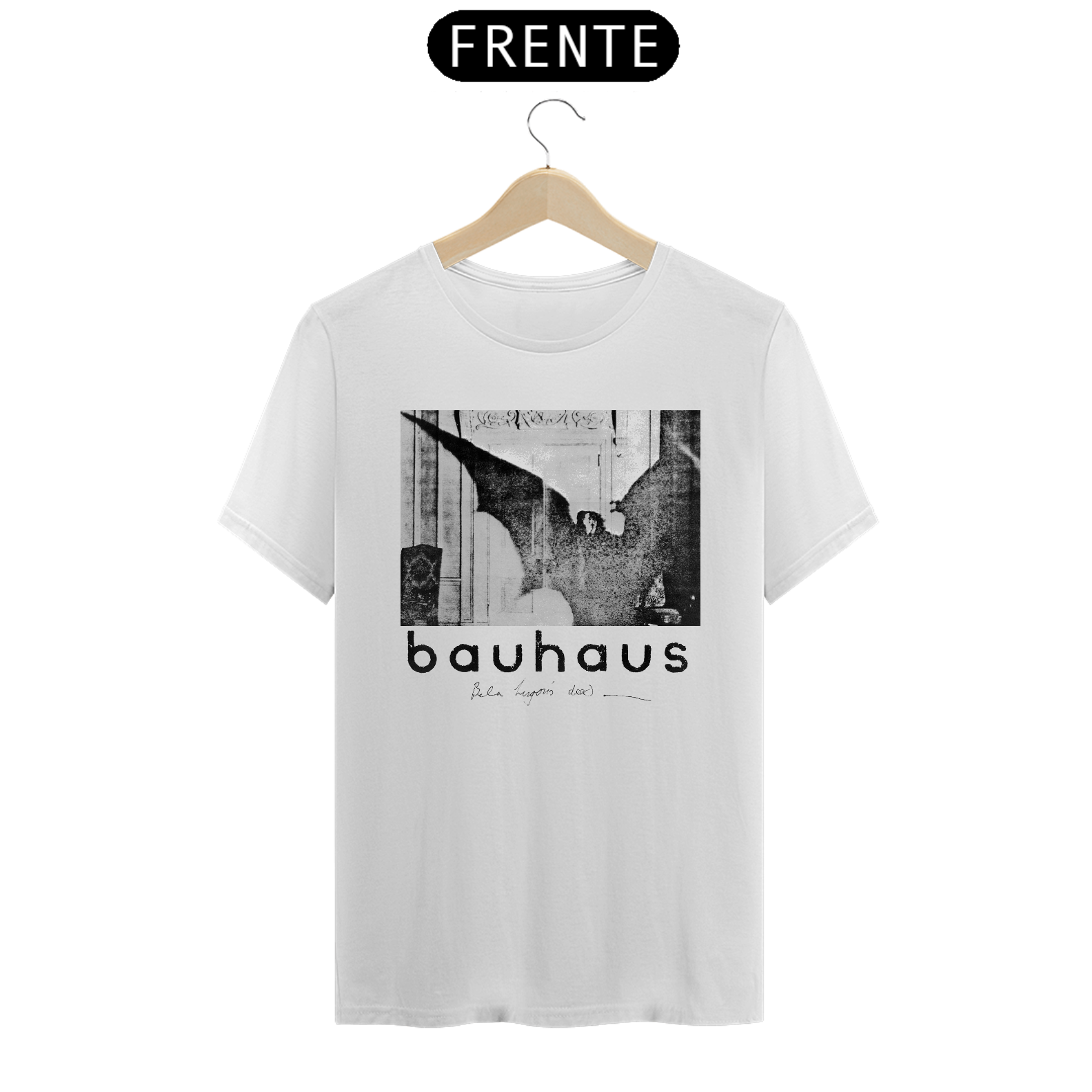 Camiseta Bauhaus - Bela Lugosi's Dead (White)