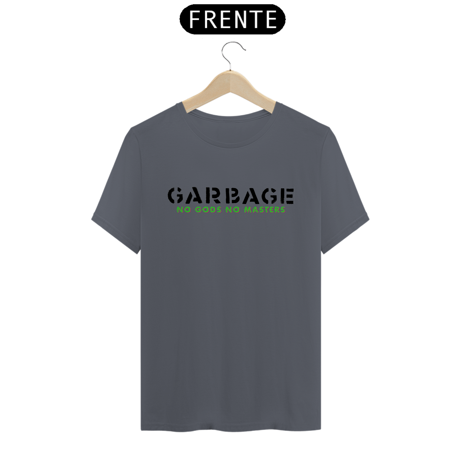 Camiseta Garbage - No Gods, No Masters