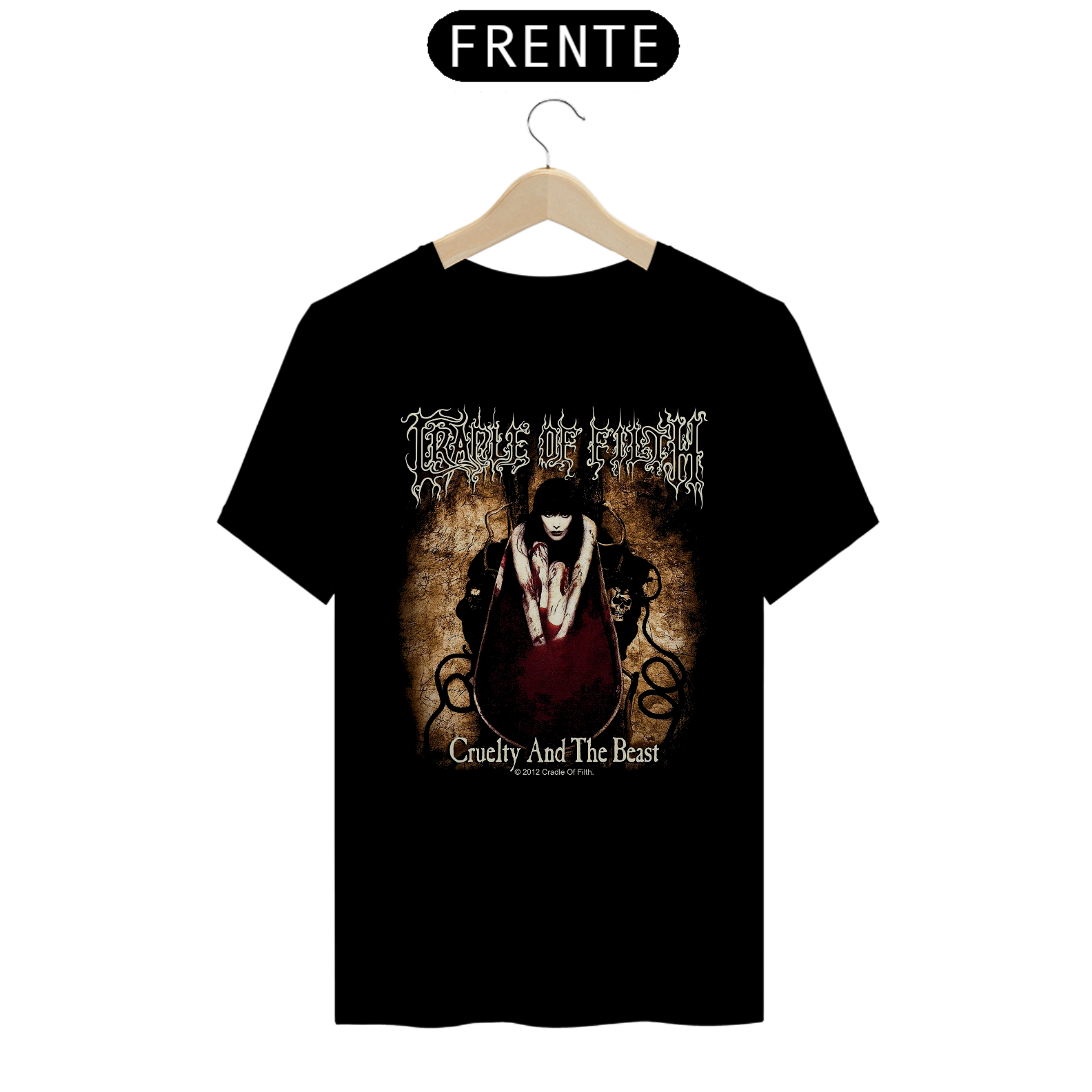 Camiseta Cradle of Filth - Cruelty And The Beast
