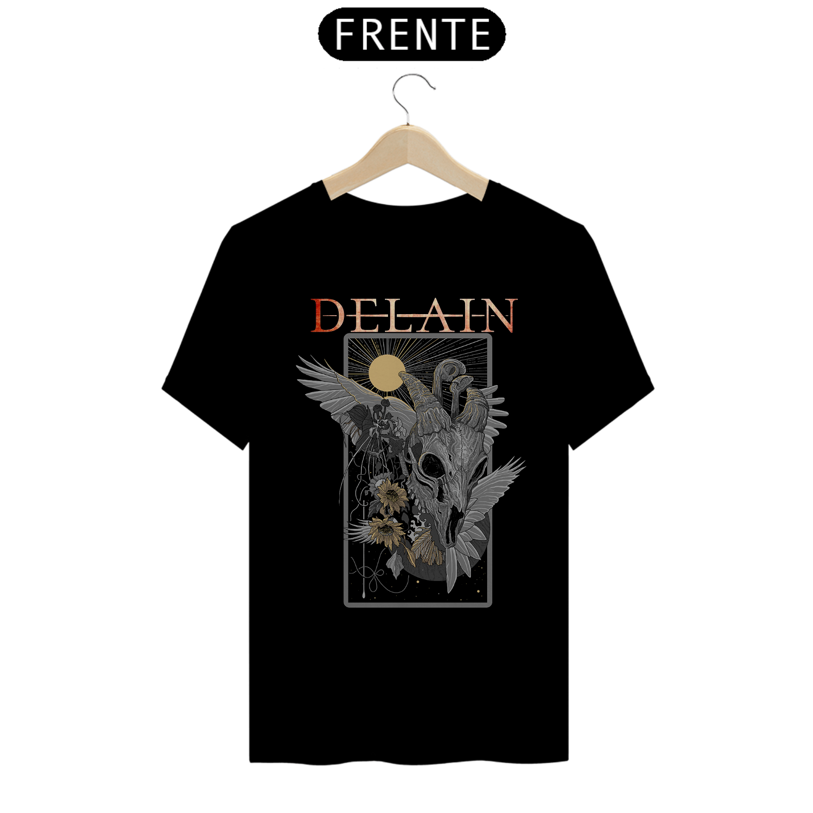 Camiseta Delain -  Head