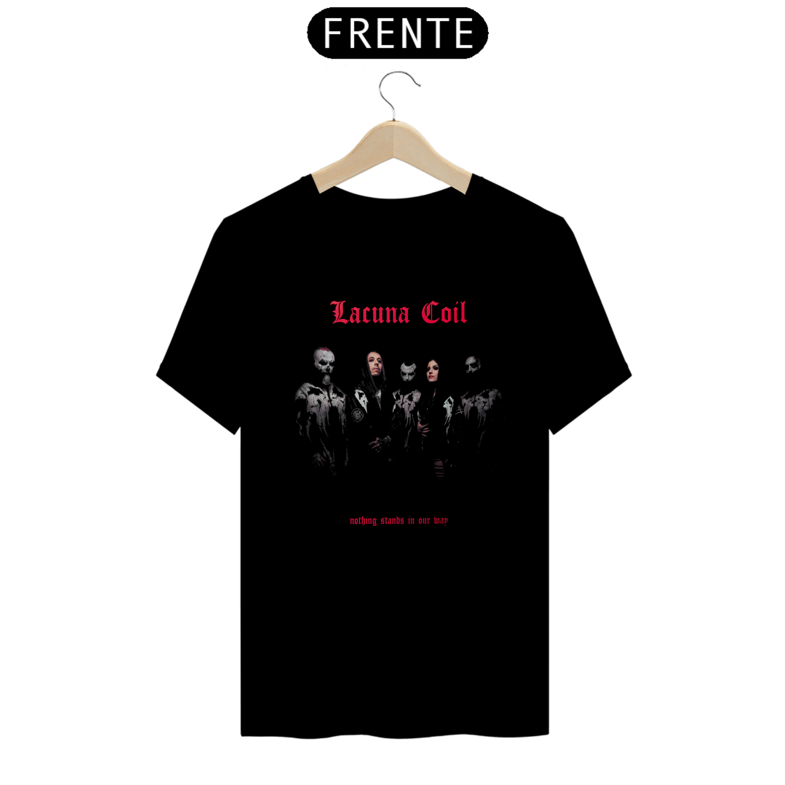 Camiseta Lacuna Coil - Nothing Stands In Our Way