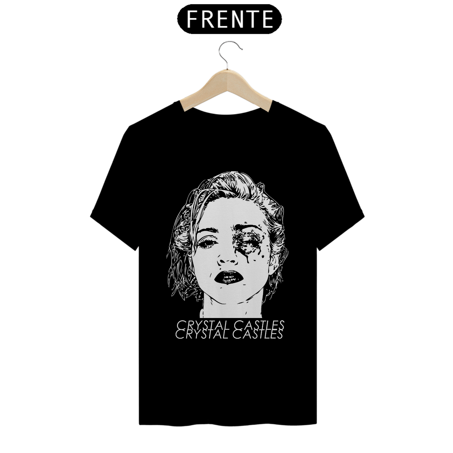 Camiseta Crystal Castles - Madonna