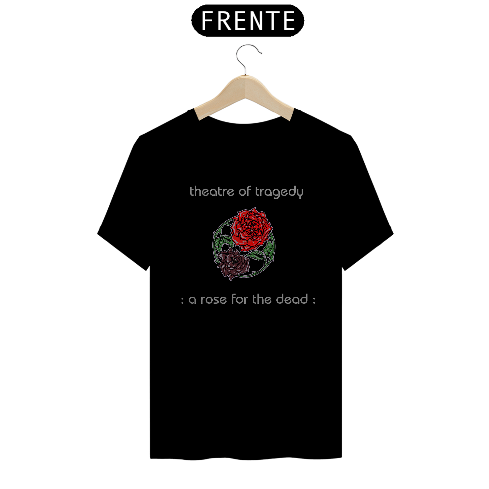 Camiseta Theatre of Tragedy - A Rose For The Dead