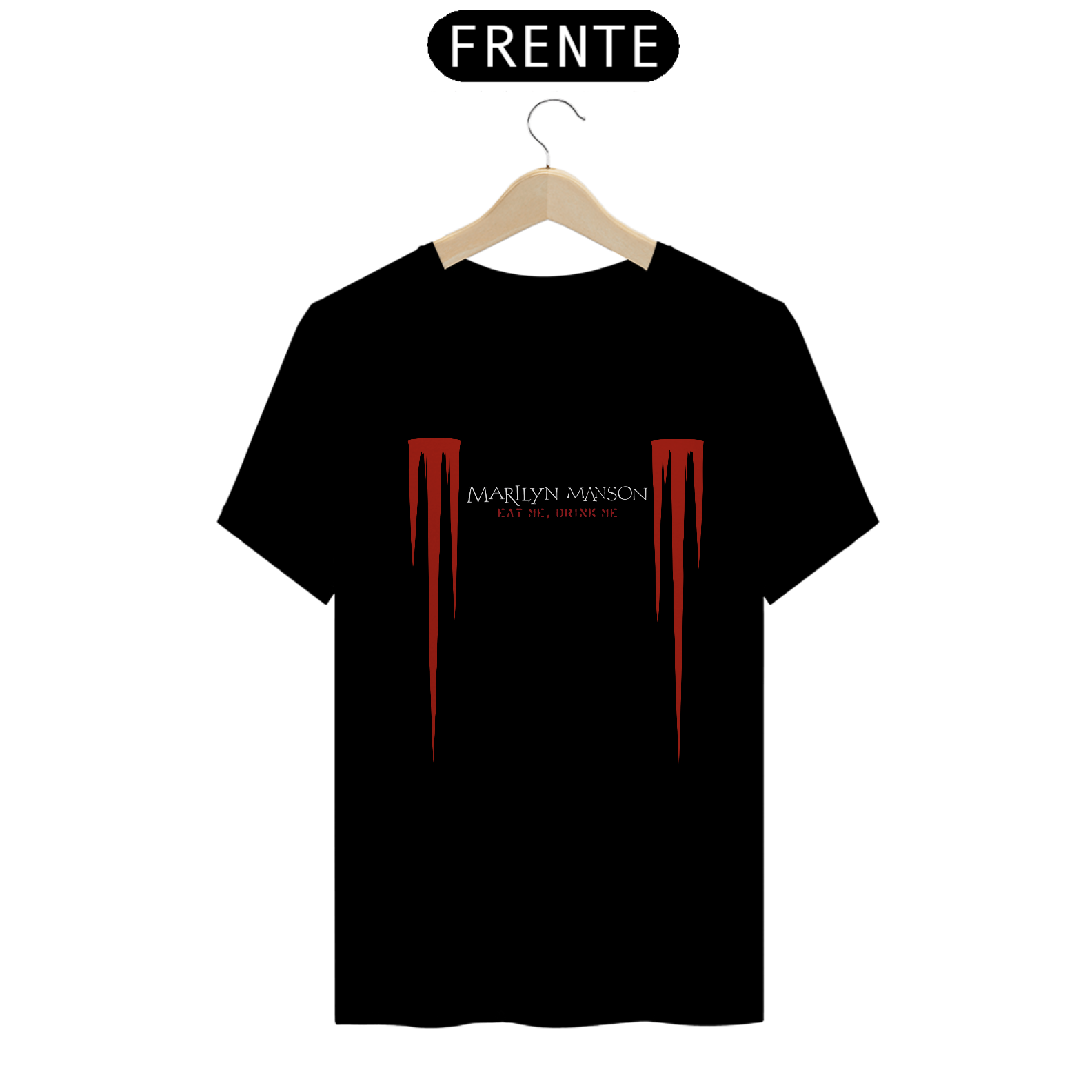 Camiseta Marilyn Manson - Eat Me, Drink Me Logo