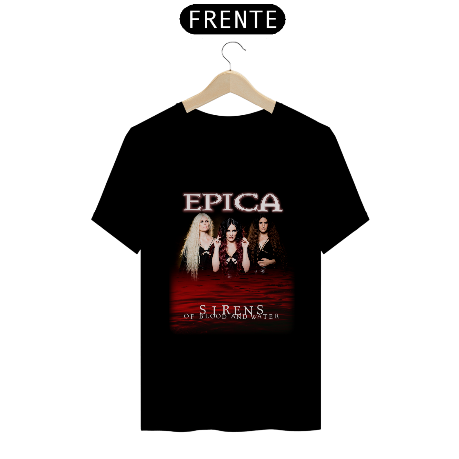 Camiseta Epica - Sirens of Blood And Water