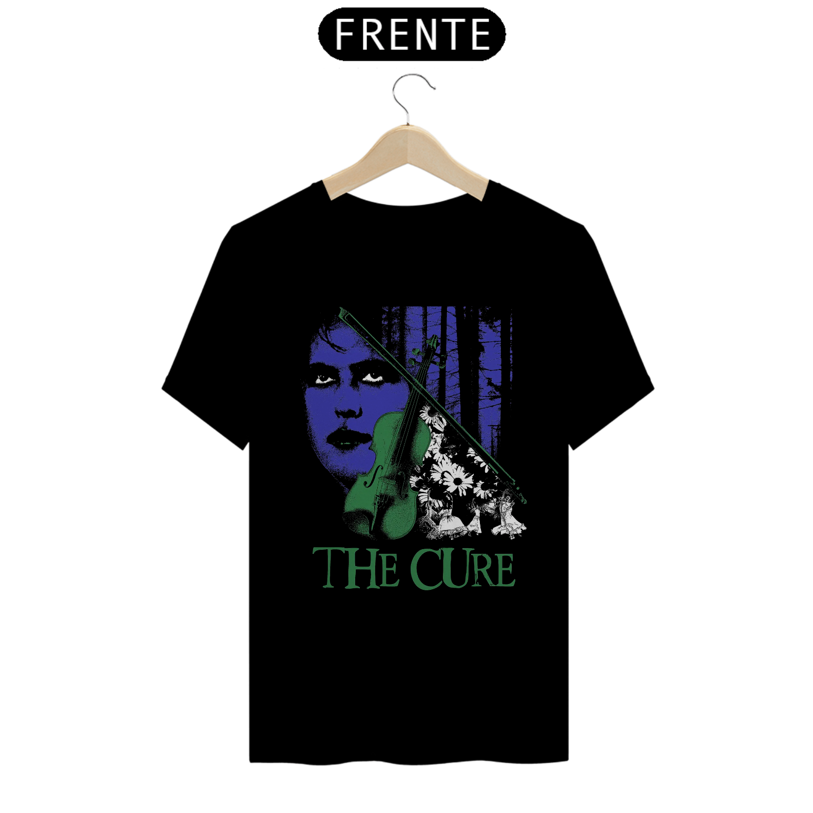 Camiseta The Cure - Violin