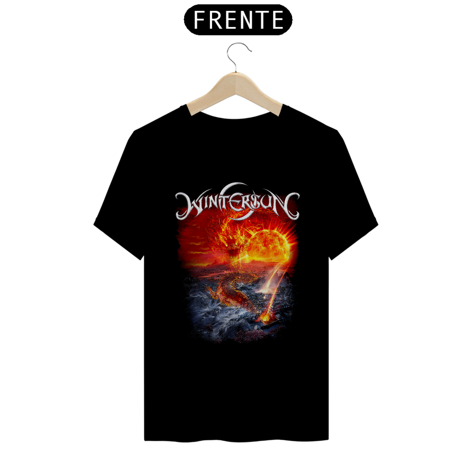Camiseta Wintersun - Fire Dragon