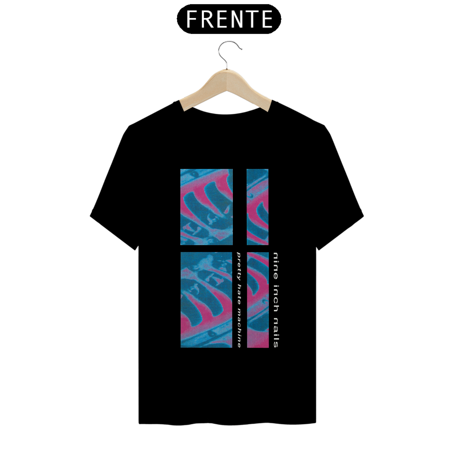 Camiseta Nine Inch Nails - Pretty Hate Machine