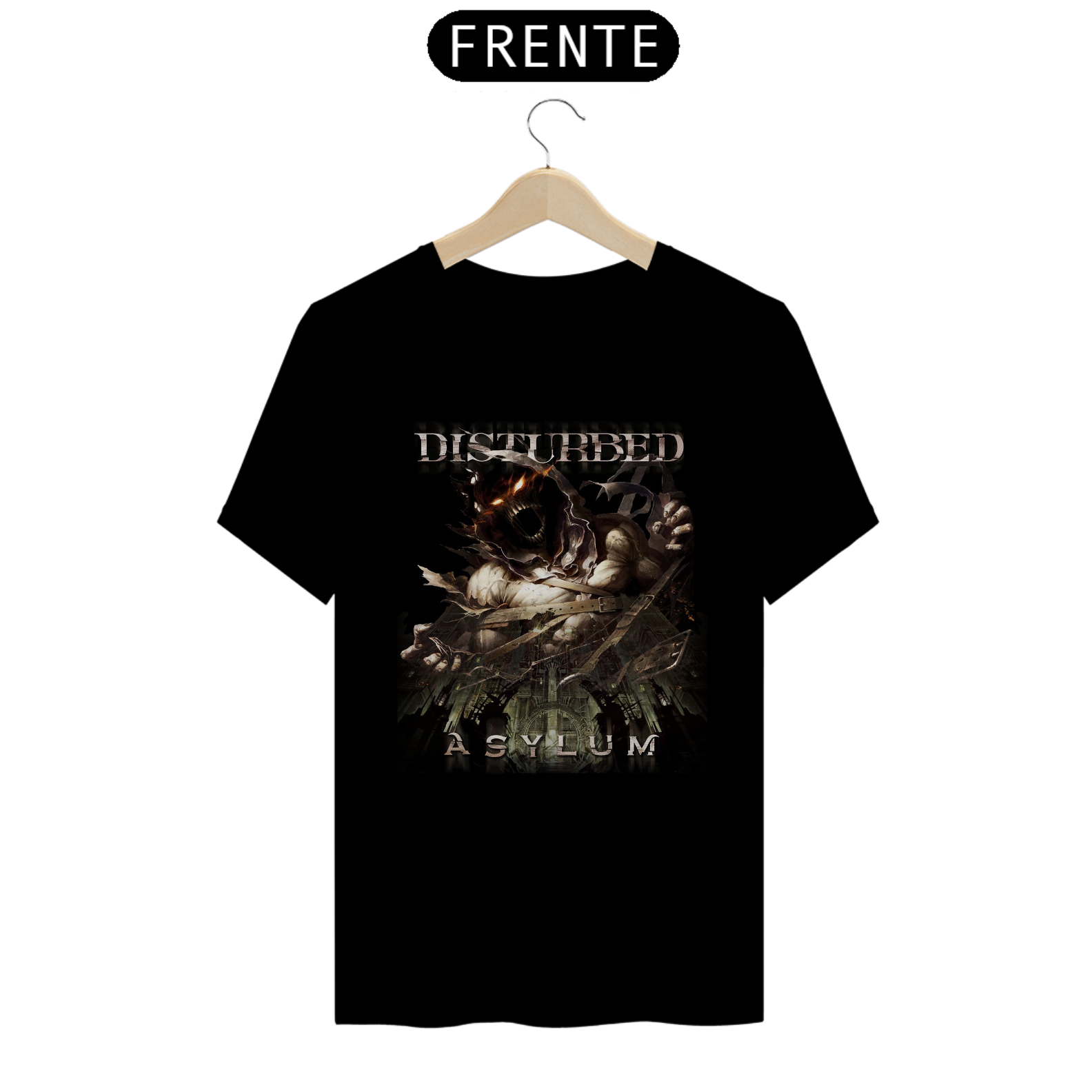 Camiseta Disturbed - Asylum