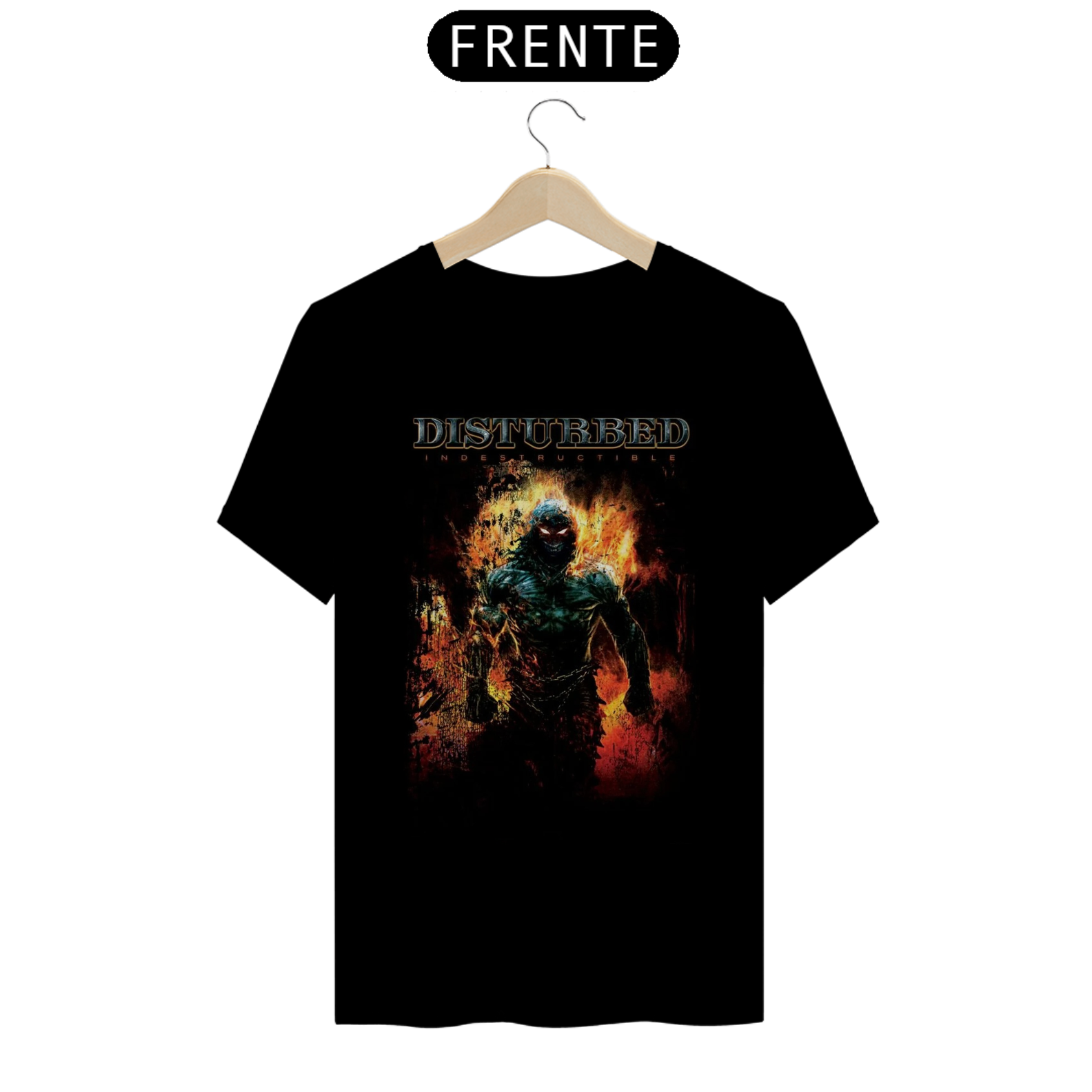 Camiseta Disturbed - Indestructible