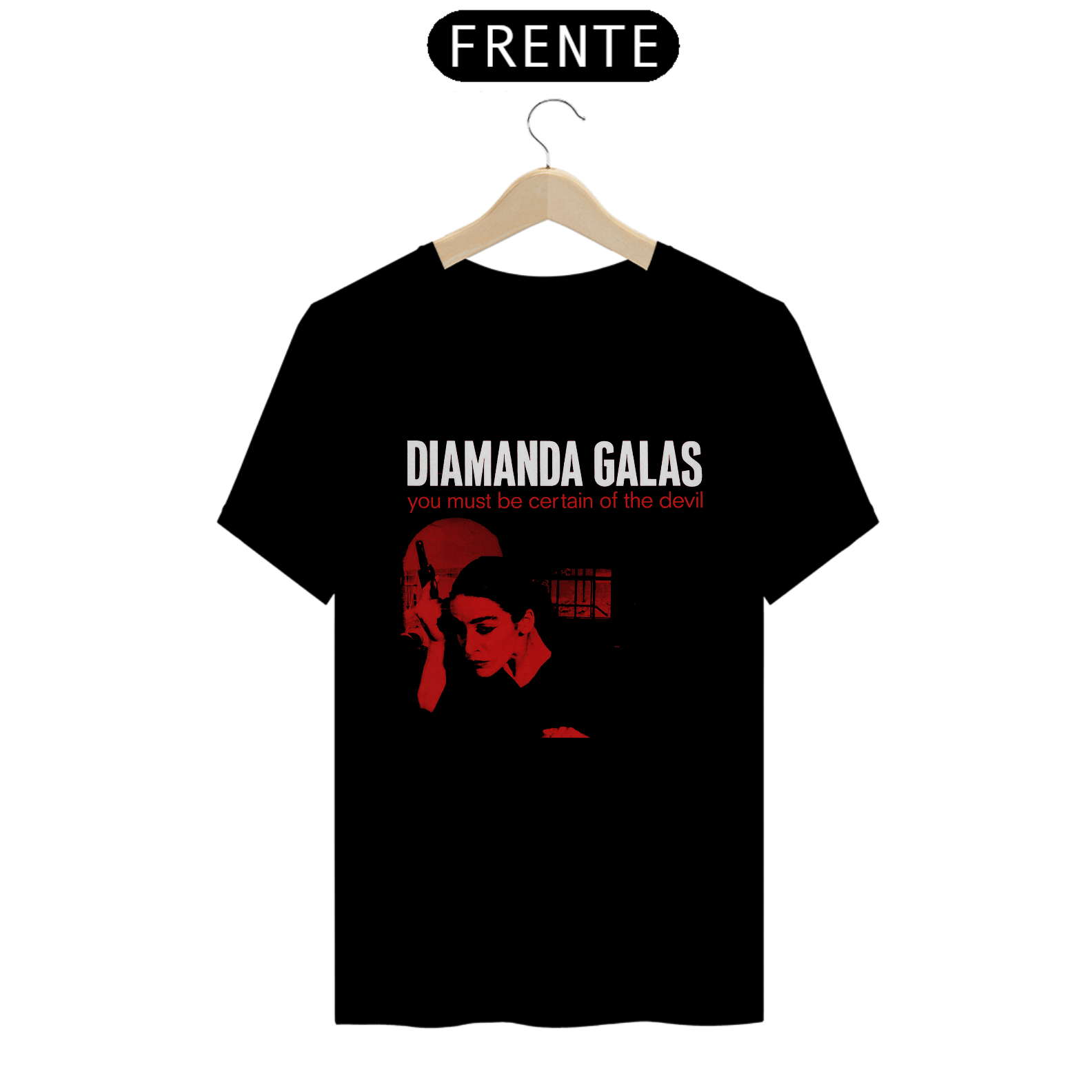 Camiseta Diamanda Galás - You Must Be Certain of The Devil