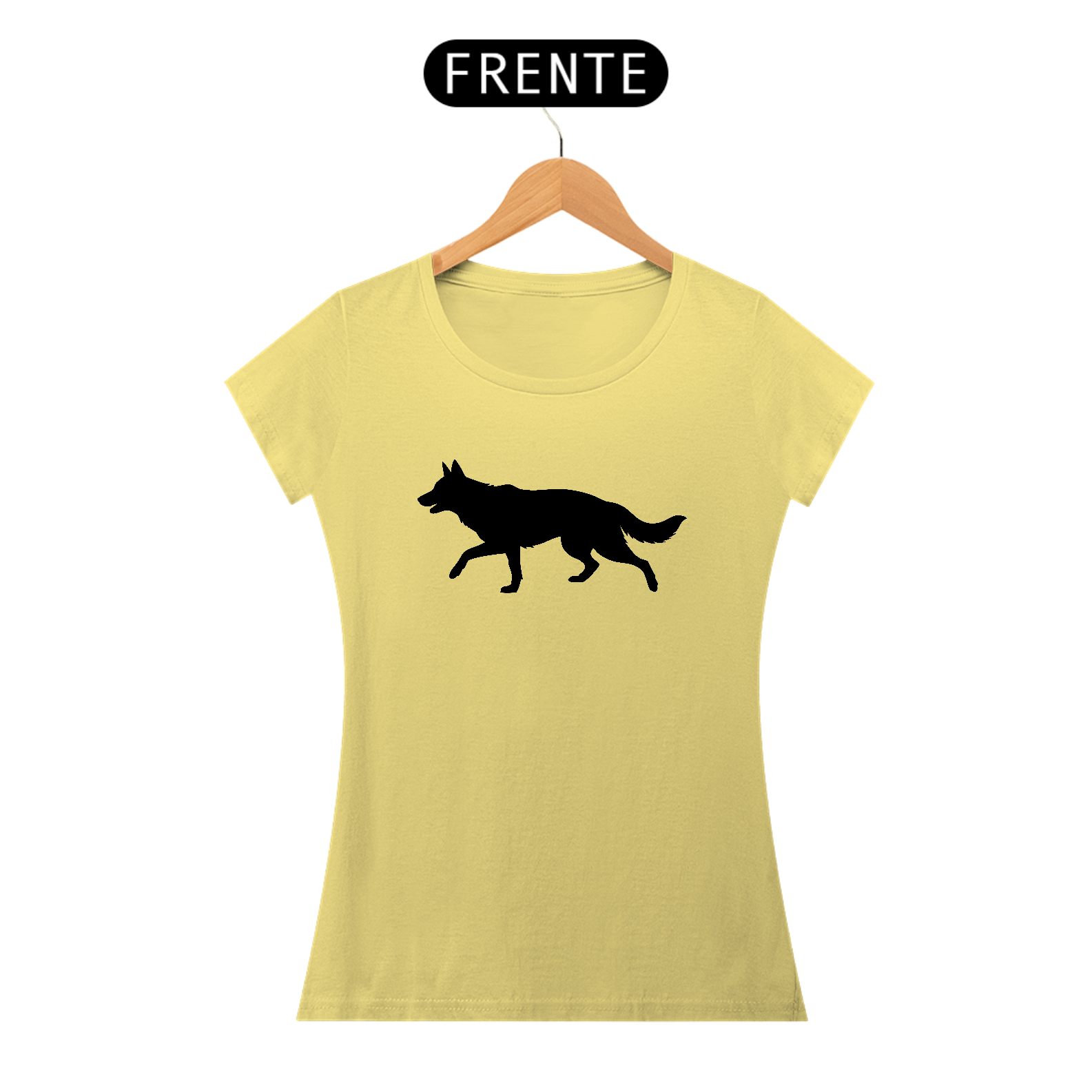 Camiseta Baby Long Estonada LM Dog Black