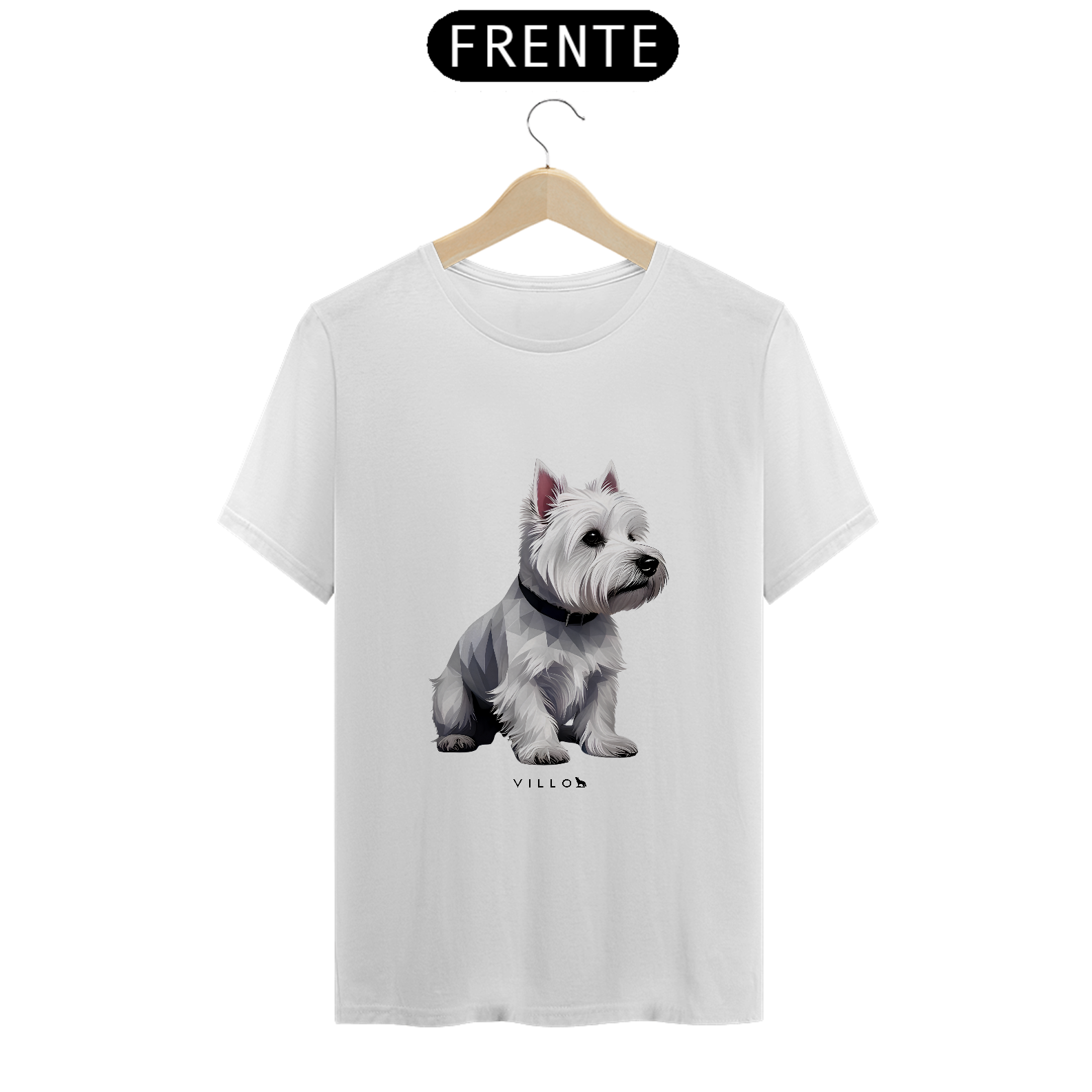 West Highland White Terrier Geométrico