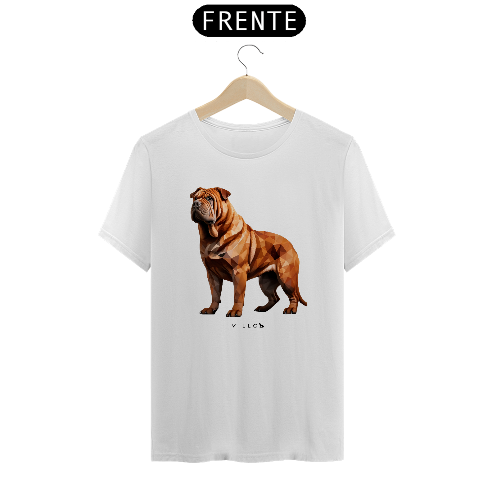 Camiseta Confort Shar-pei 