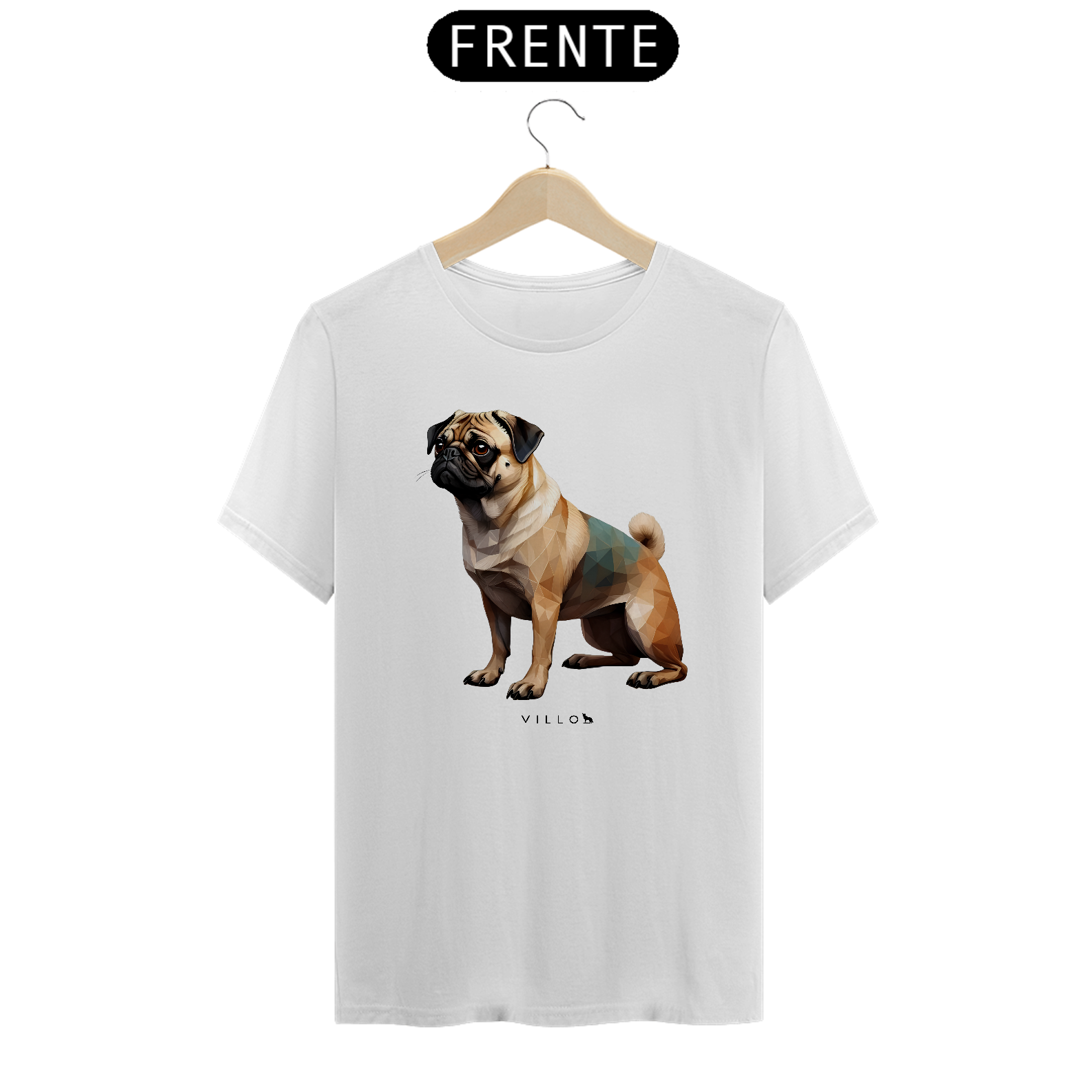 Camiseta Confort Pug 