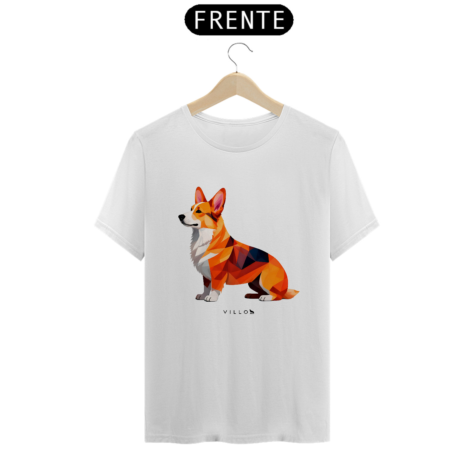 Camiseta Confort Corgi Pembroke 