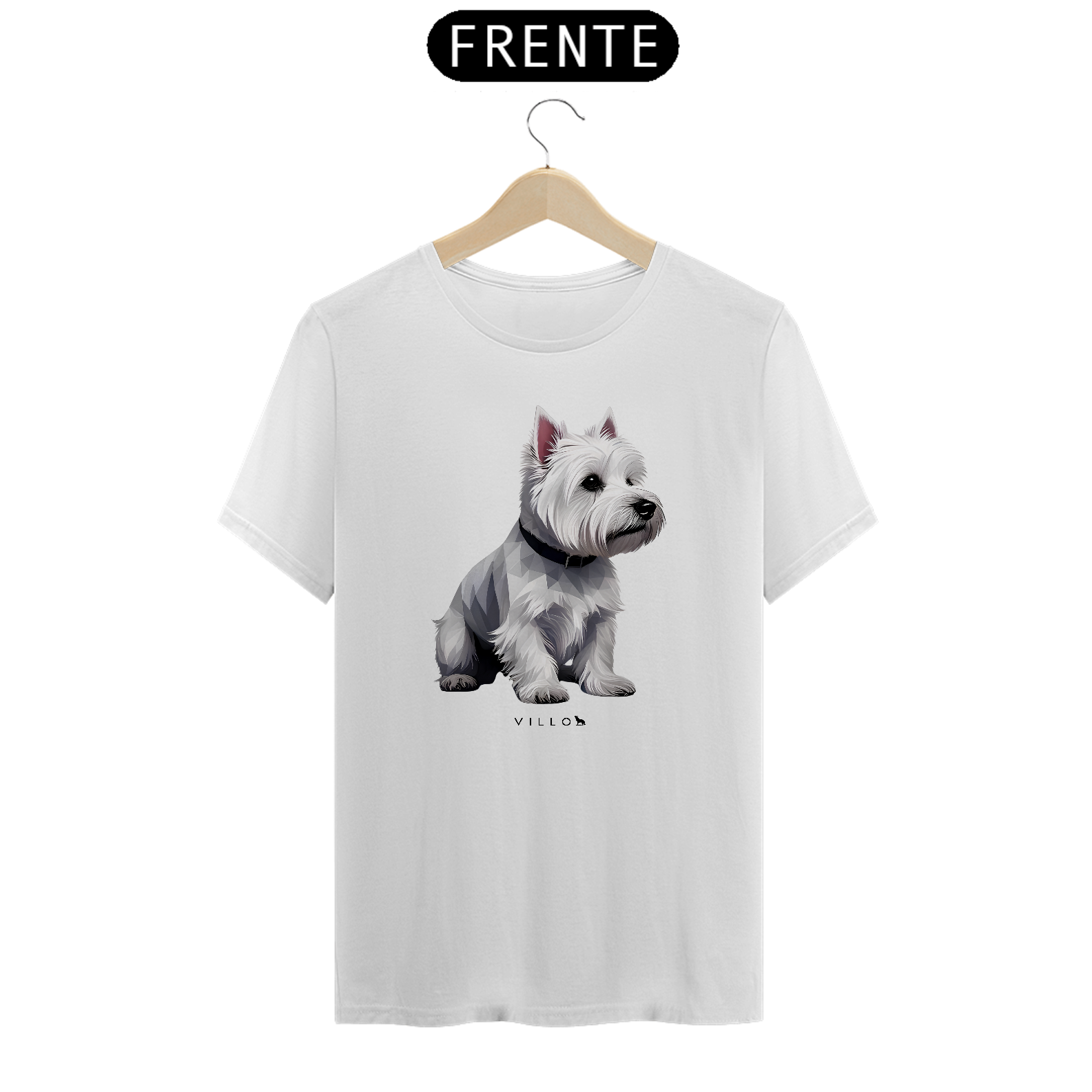 Camiseta Confort West Highland White Terrier 