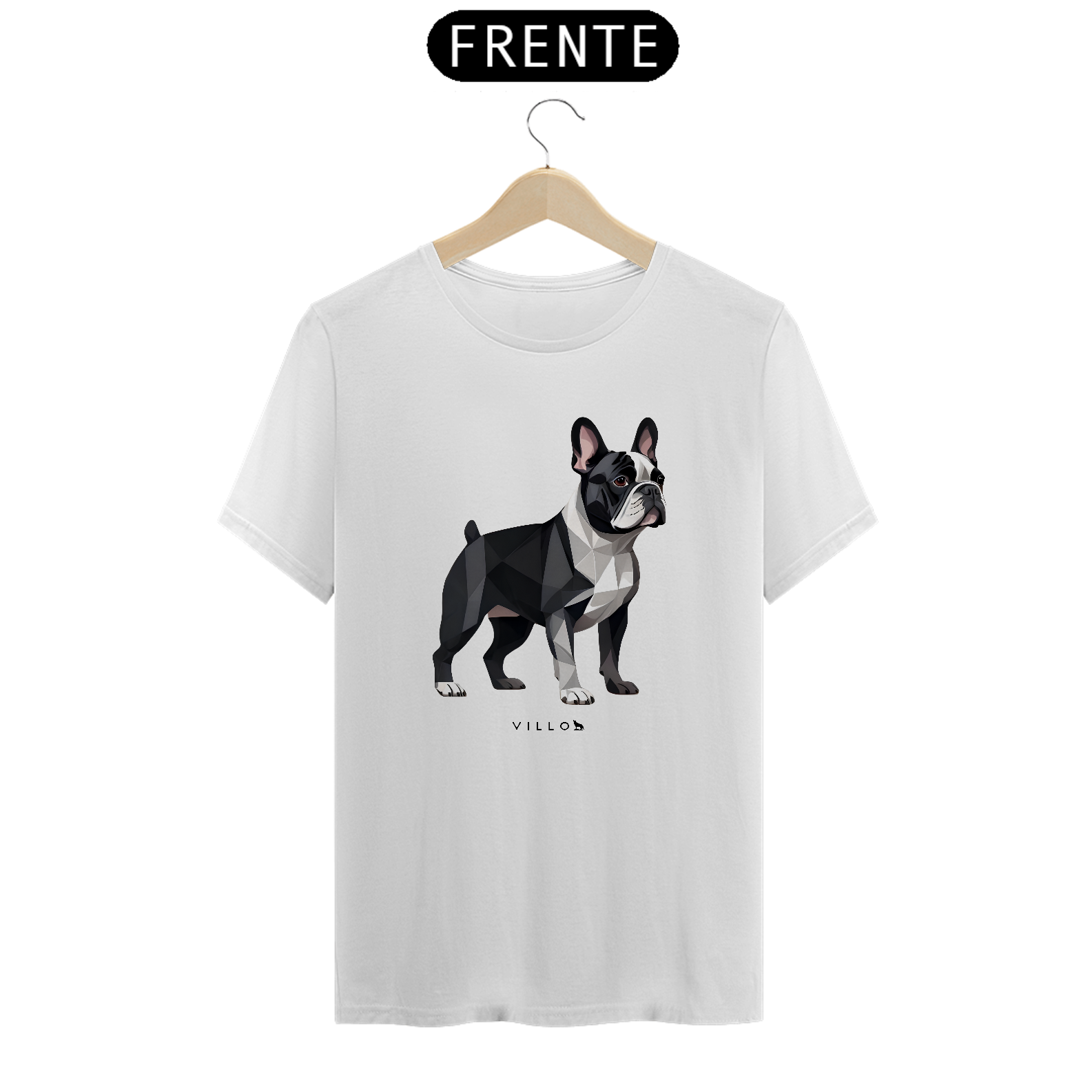 Camiseta Confort Bulldog Frânces 