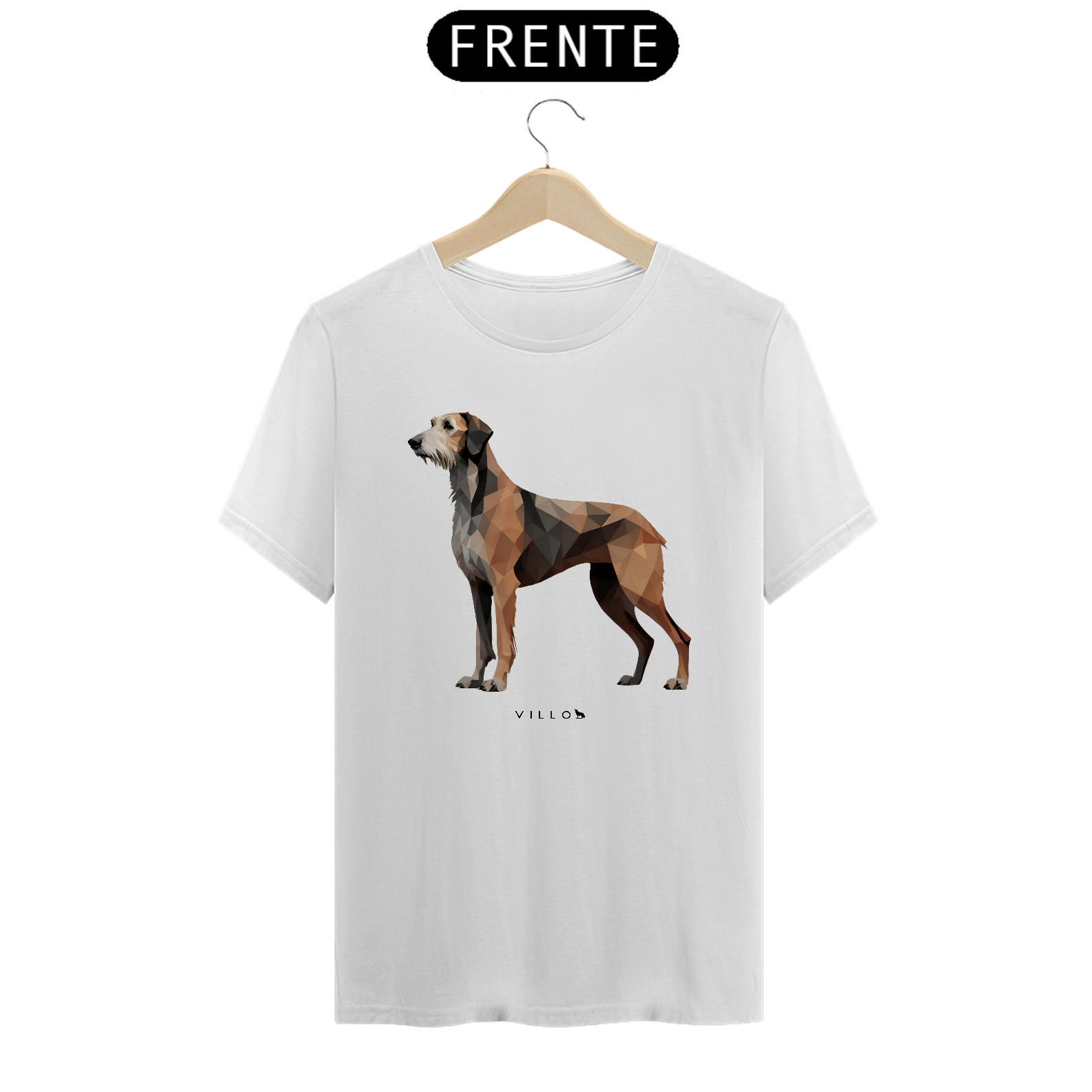 Camiseta Confort Lébrel Irlandês 