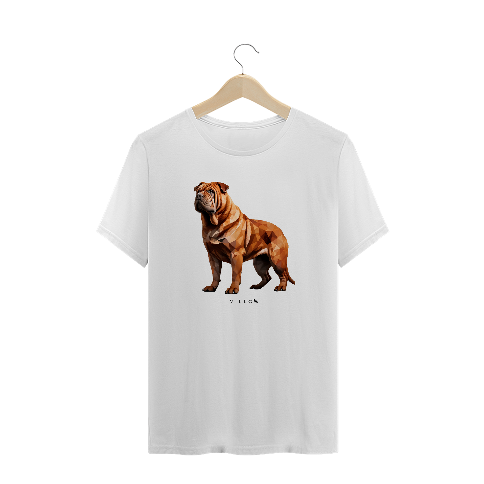 Camiseta Confort Shar-pei Plus Size