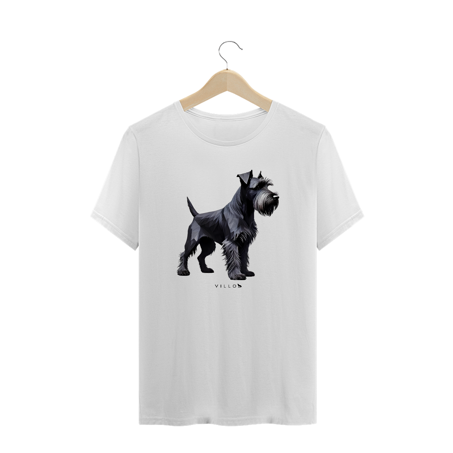 Camiseta Confort Schnauzer Plus Size