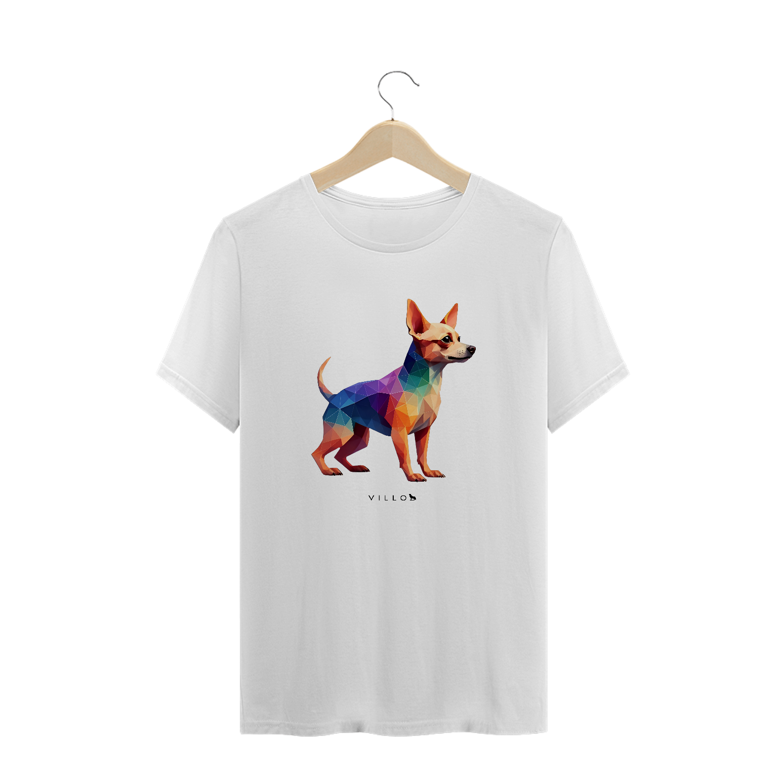 Camiseta Confort Chihuahua Plus Size