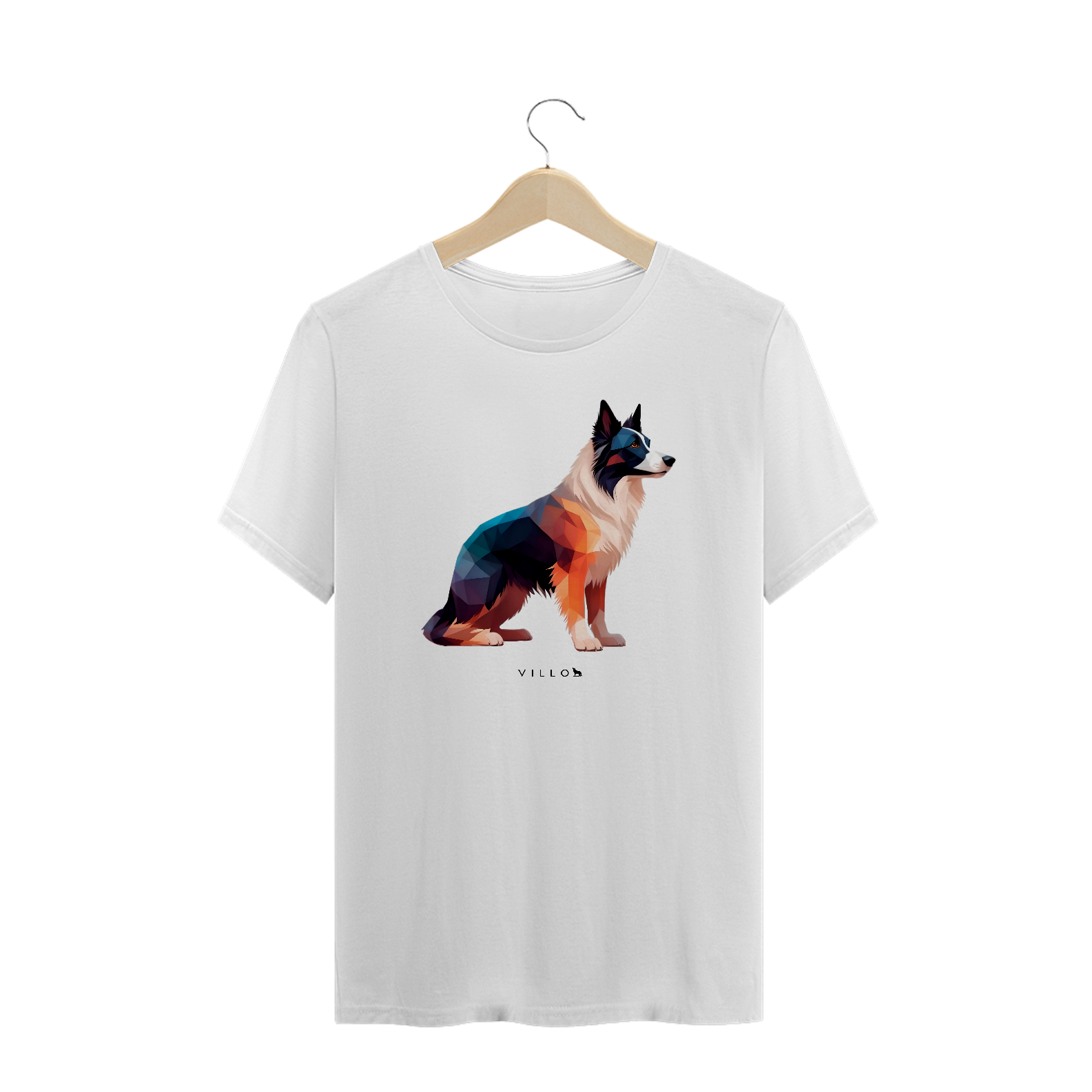 Camiseta Confort Border Collie Plus Size