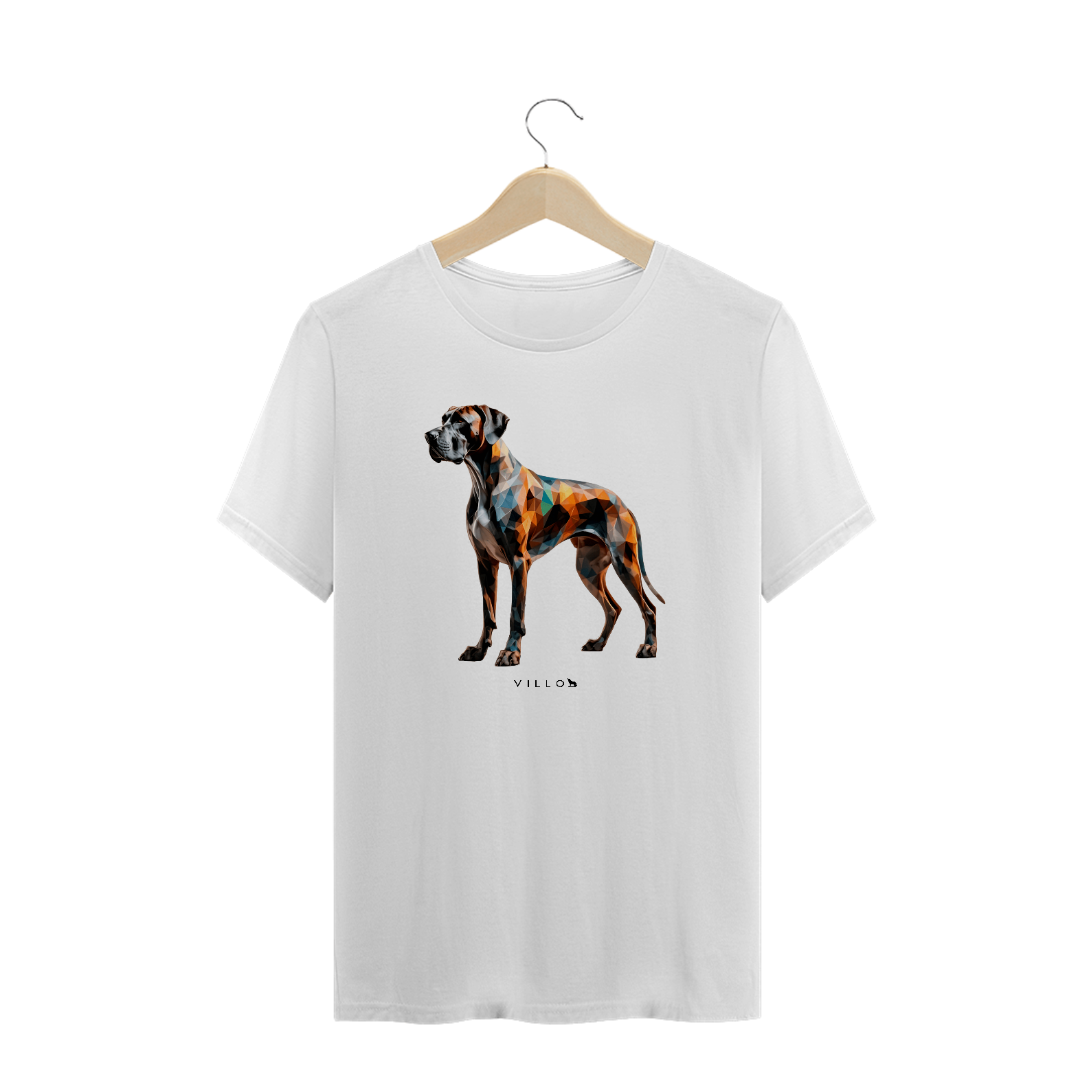 Camiseta Confort Dogue Alemão Plus Size