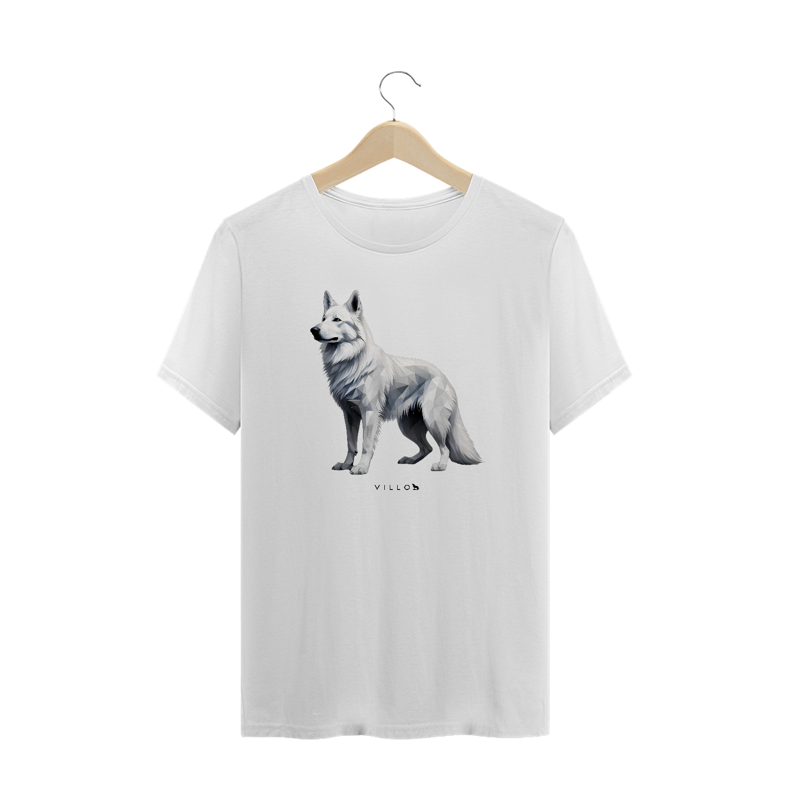 Camiseta Confort Pastor Suiço Plus Size