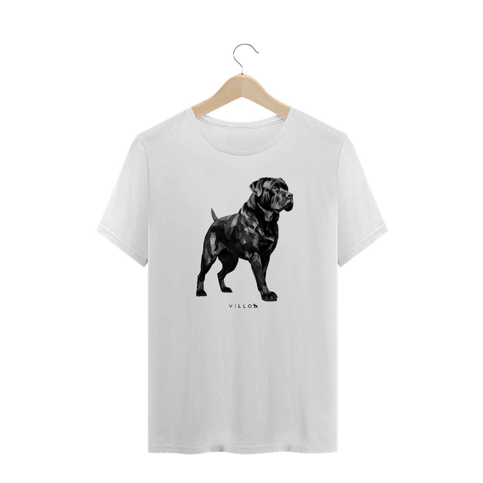 Camiseta Confort Mastim Napolitano Plus Size