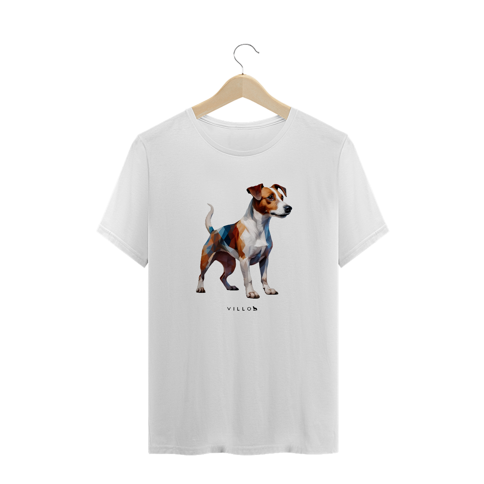 Camiseta Confort Jack Russell Terriers Plus Size