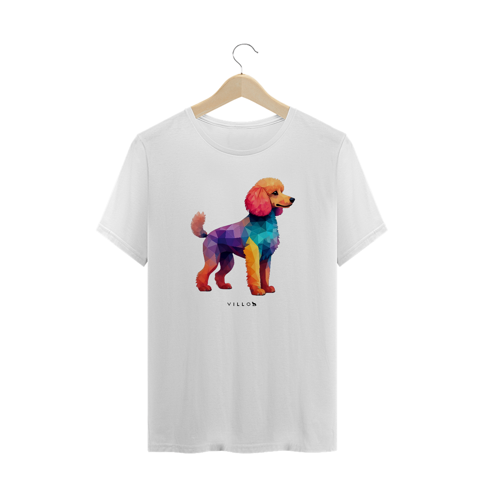 Camiseta Confort Poodle  Plus Size