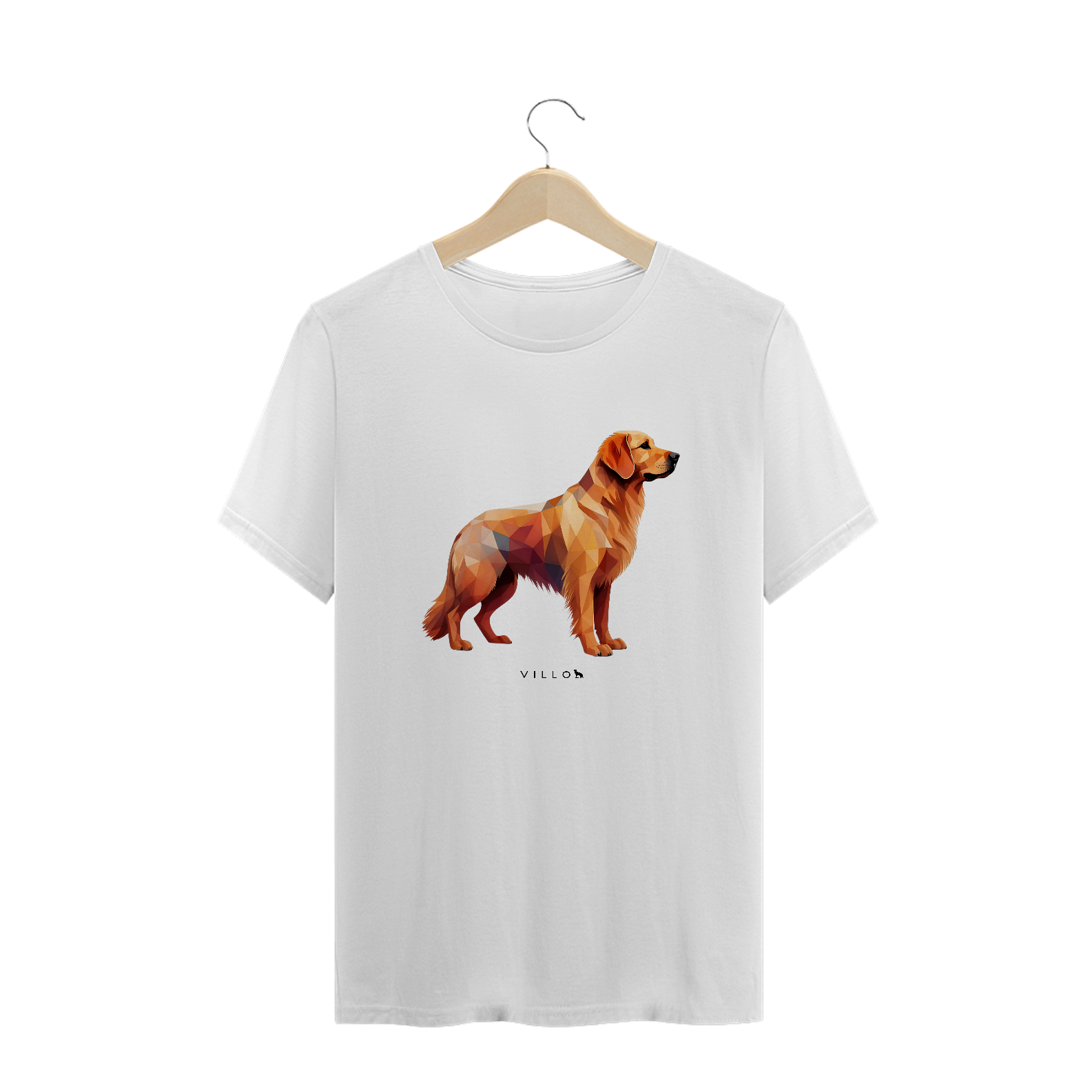 Camiseta Confort Golden Retriever Plus Size