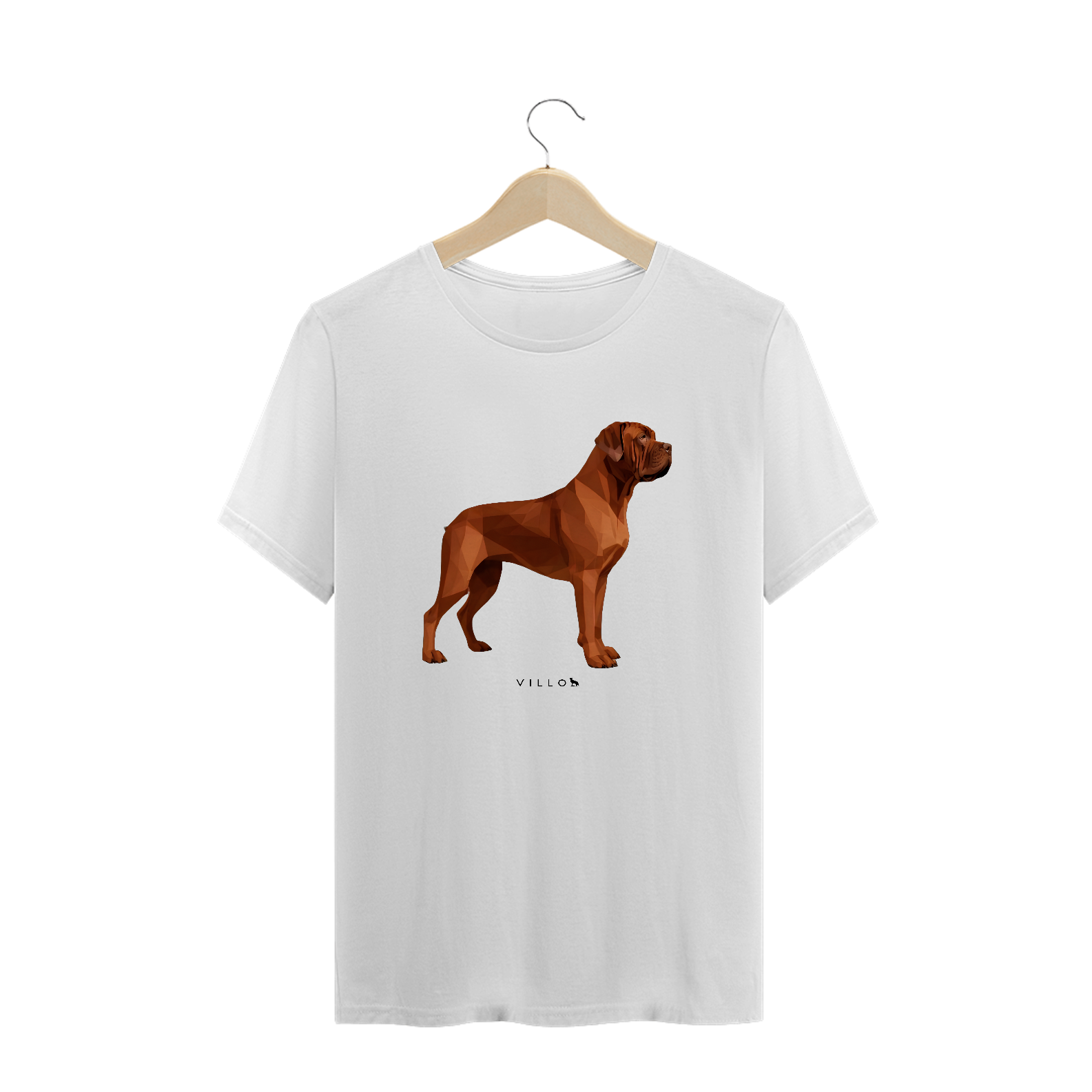 Camiseta Confort Dogue de Bordeaux Plus Size