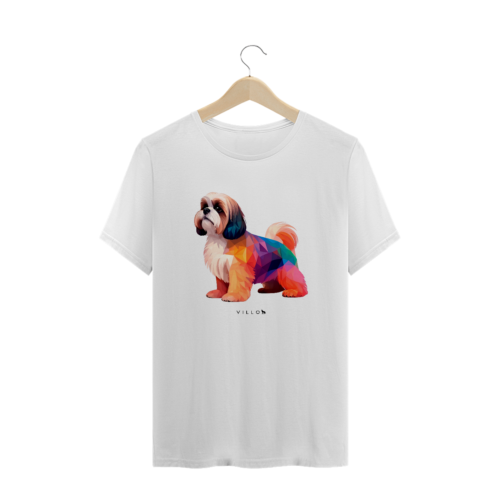Camiseta Confort Shih Tzu Plus Size