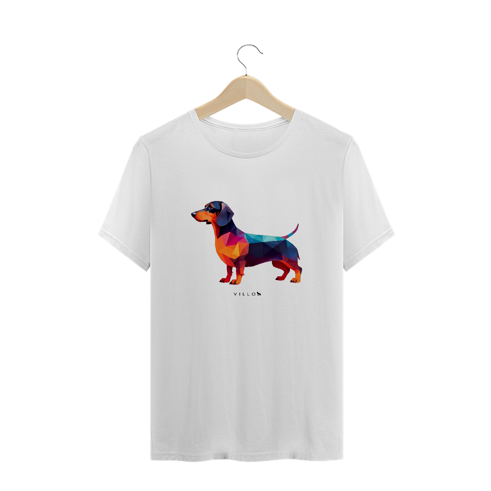 Camiseta Confort Dachshund Plus Size