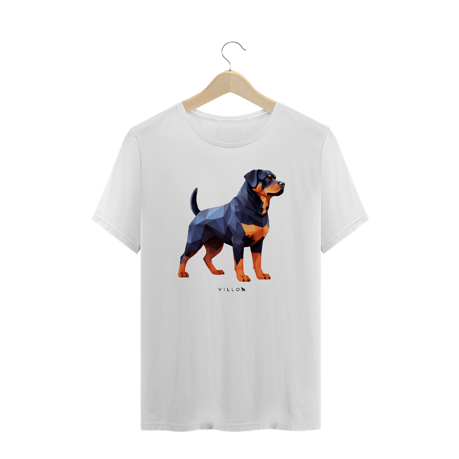 Camiseta Confort Rottweiler Plus Size