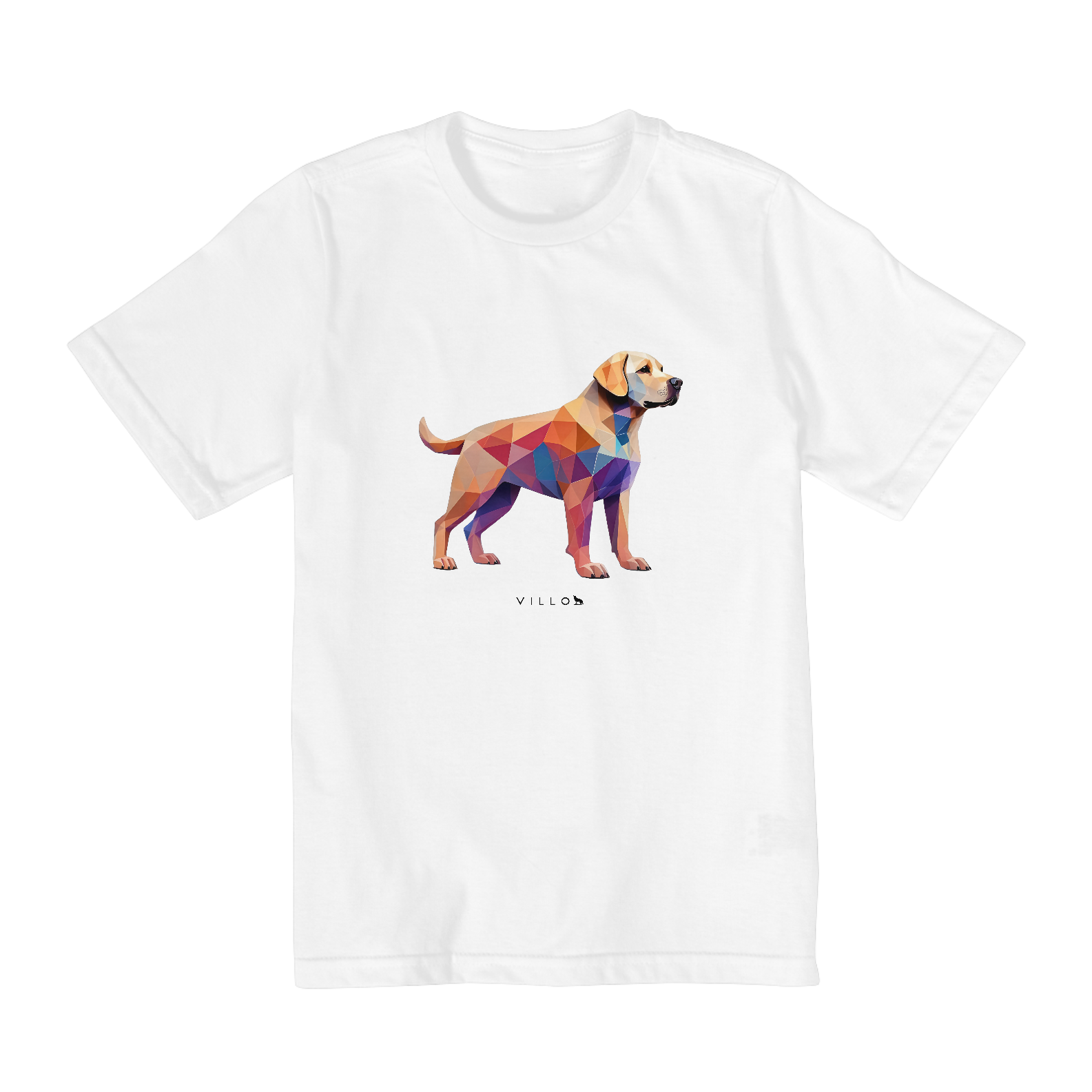 Camiseta Infantil Confort - De 2 a 8 anos Labrador
