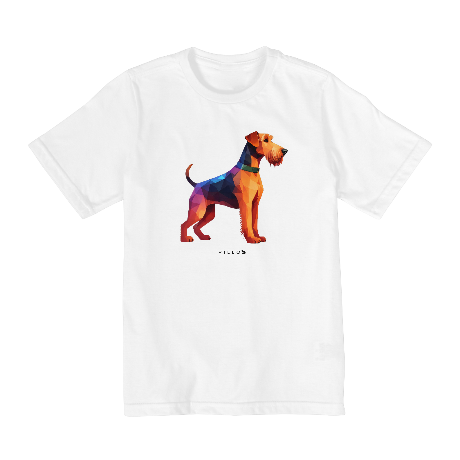 Camiseta Infantil Confort - De 2 a 8 anos Airedale Terrier