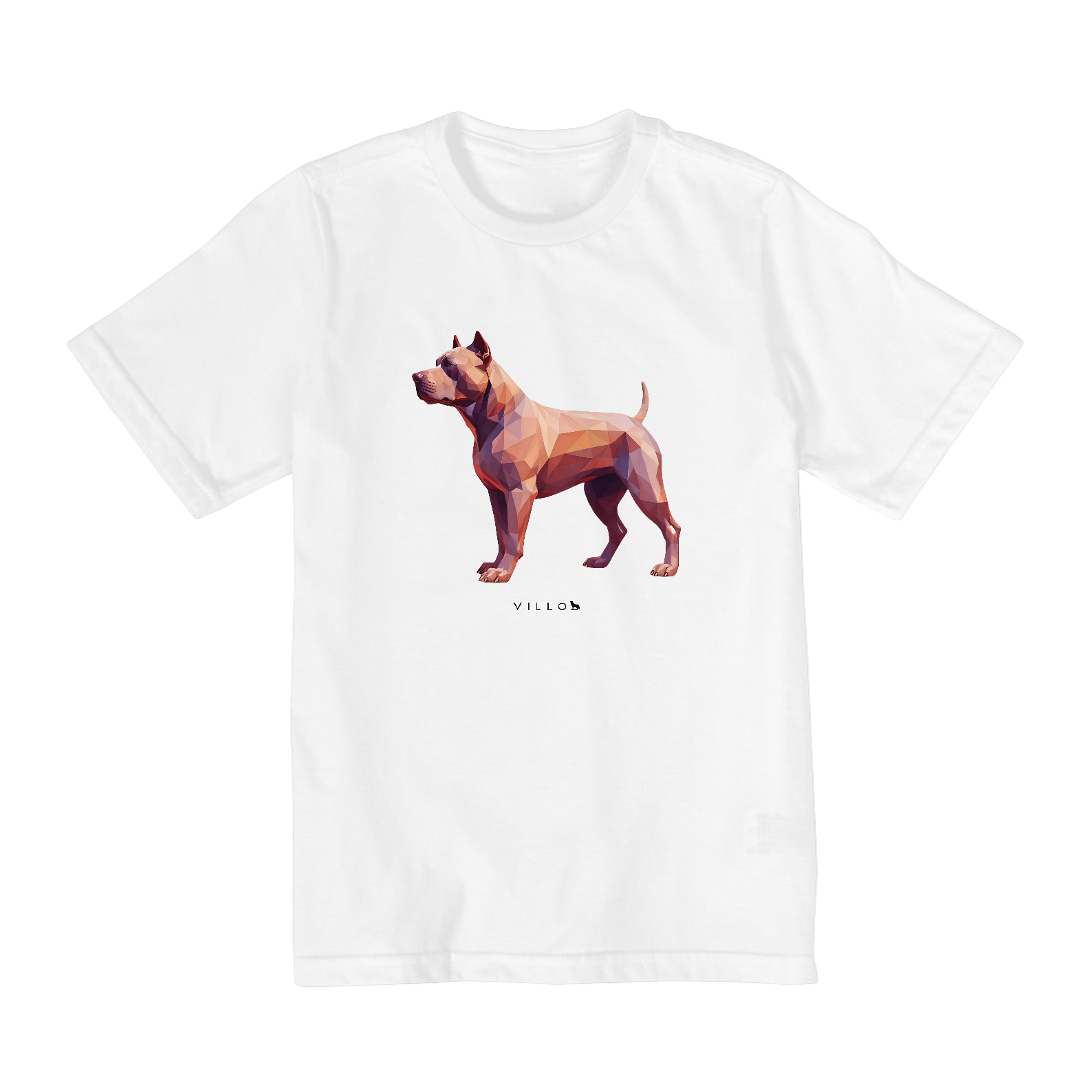 Camiseta Infantil Confort - De 2 a 8 anos Pitbull