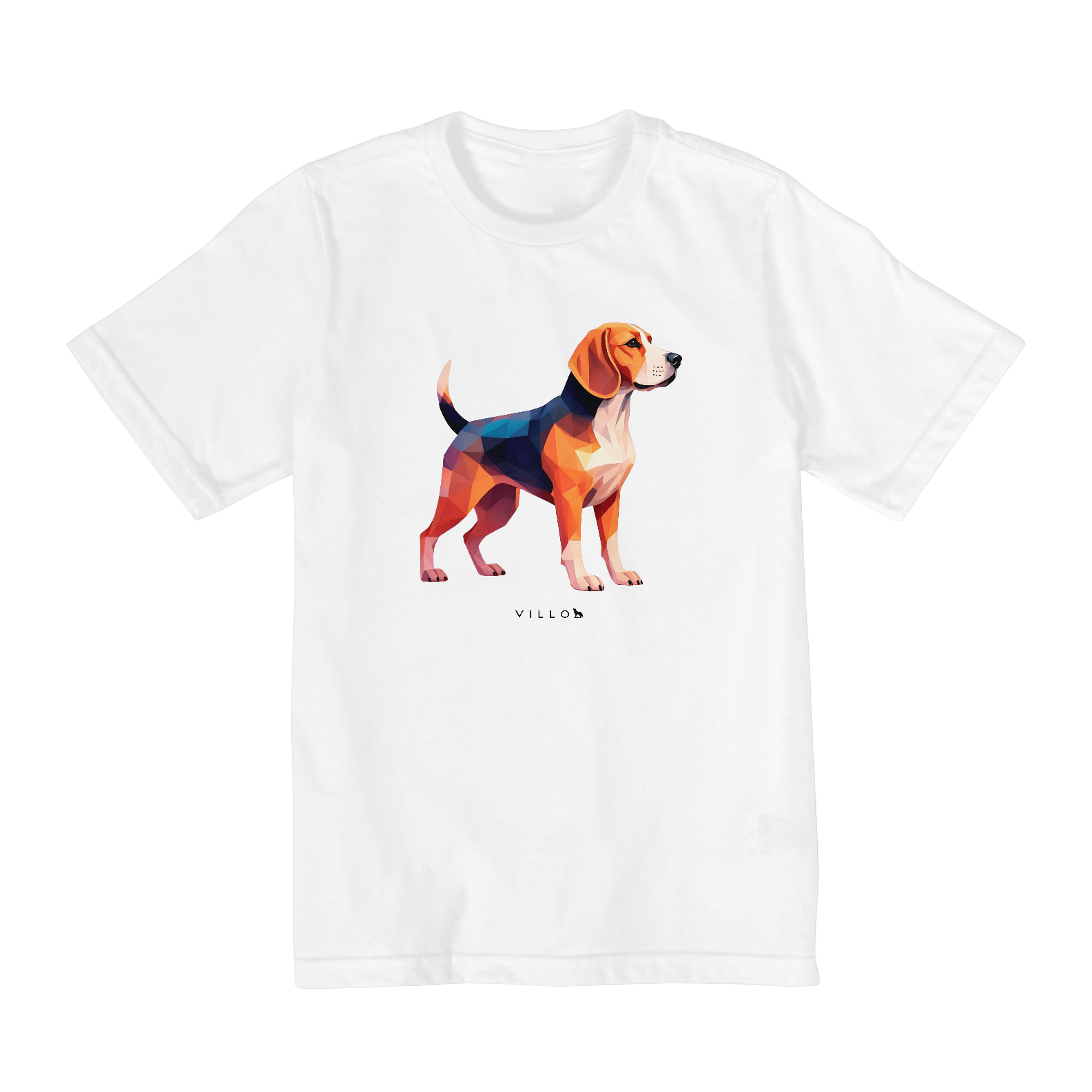 Camiseta Infantil Confort - De 2 a 8 anos Beagle