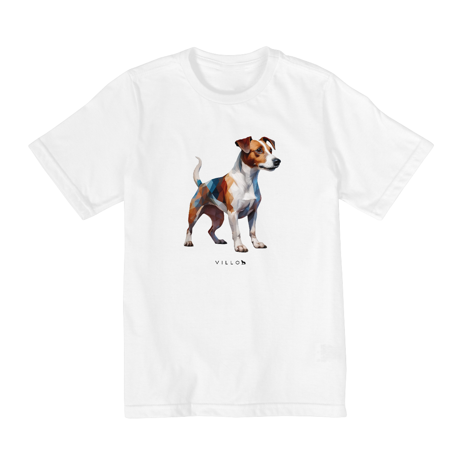 Camiseta Infantil Confort - De 2 a 8 anos Jack Russell Terriers