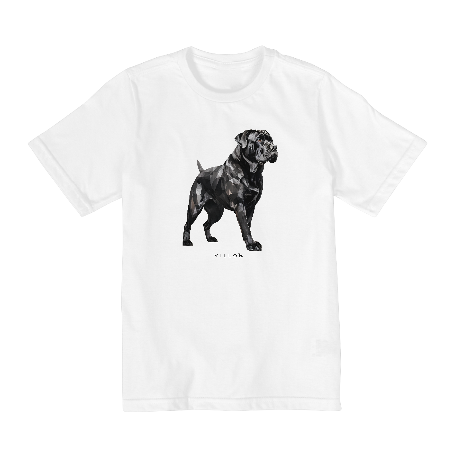 Camiseta Infantil Confort - De 2 a 8 anos Mastim Napolitano