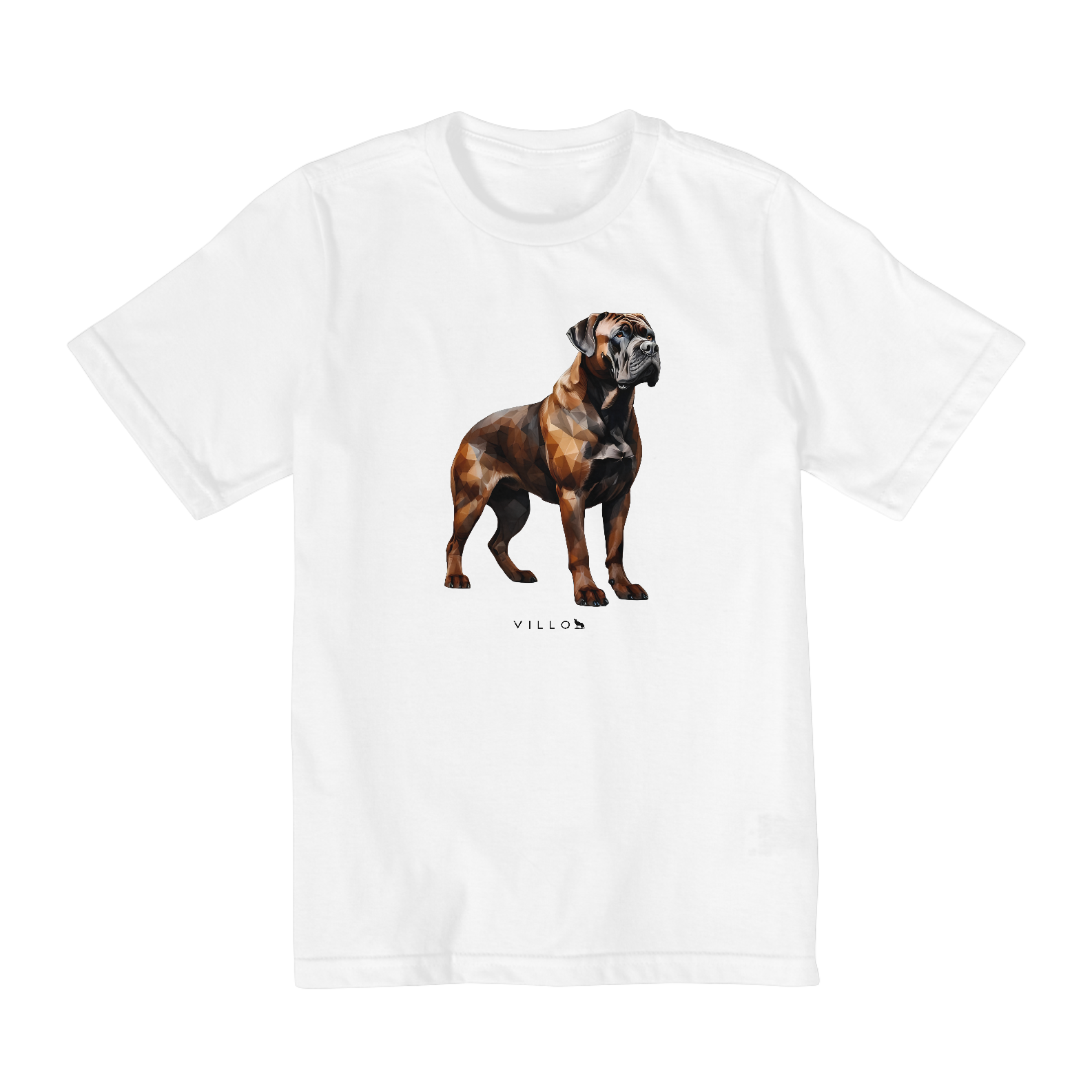 Camiseta Infantil Confort - De 2 a 8 anos Mastim Fila Brasileiro