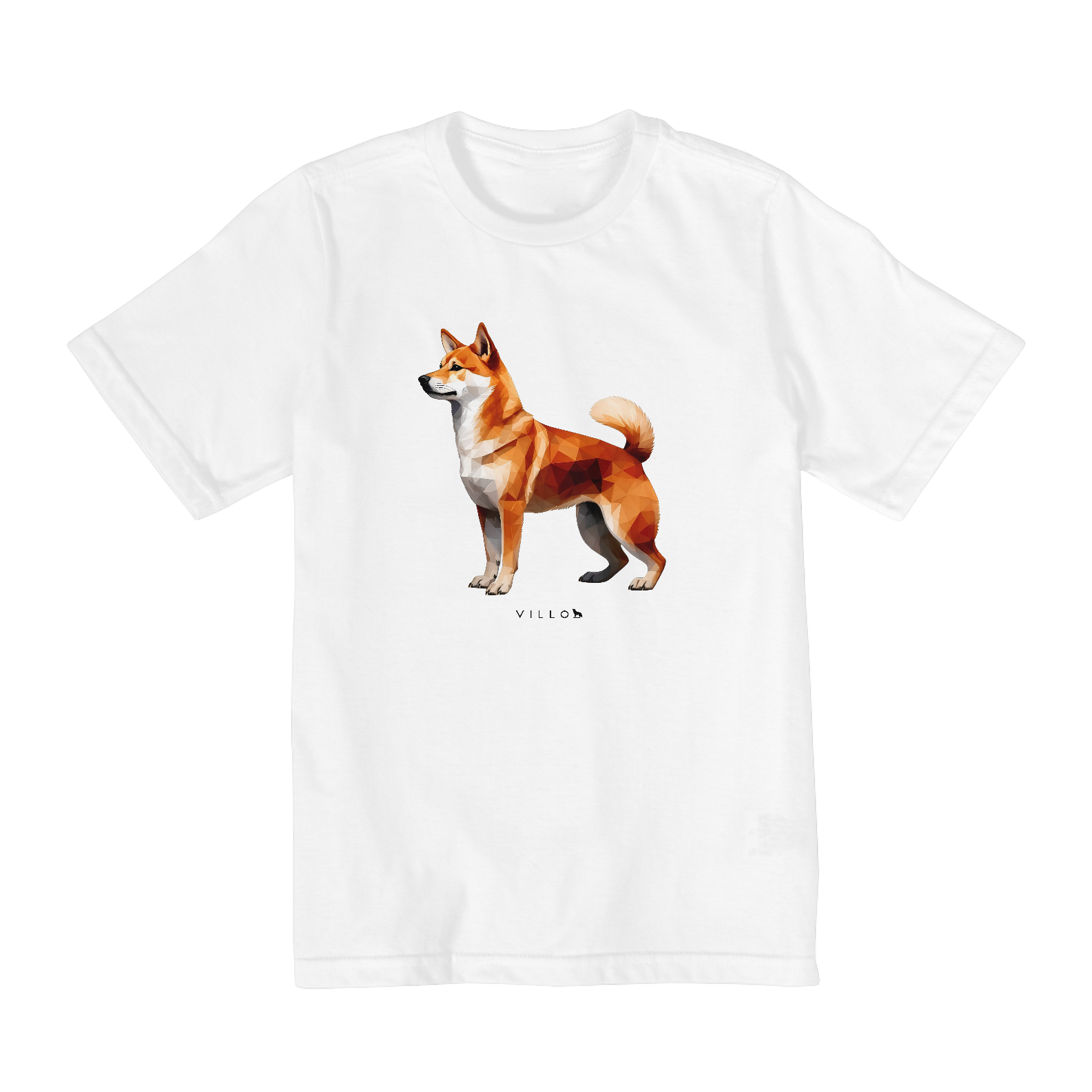 Camiseta Infantil Confort - De 2 a 8 anos Shiba Inus